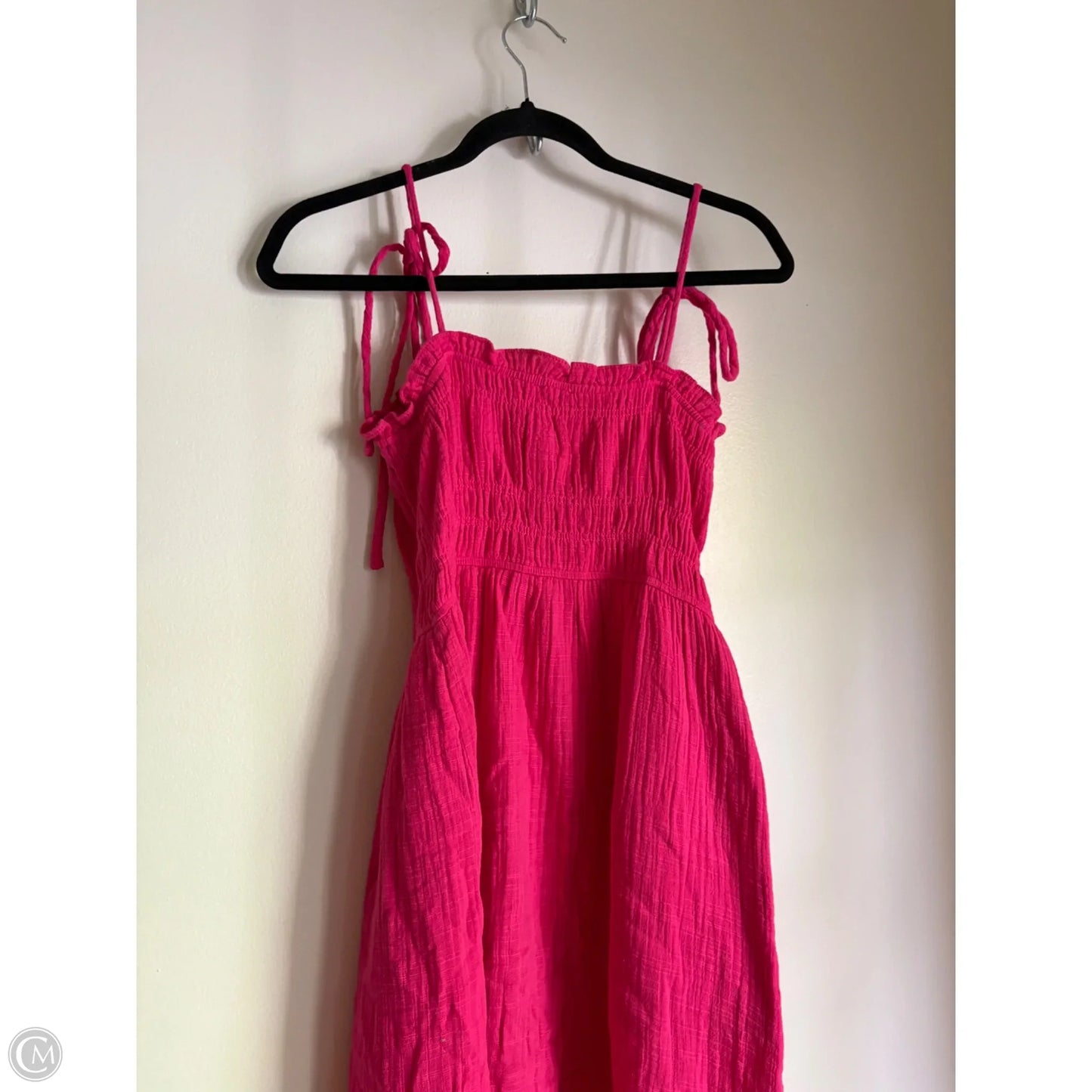 Dress Casual Midi By Hem & Thread In Pink, Size: S