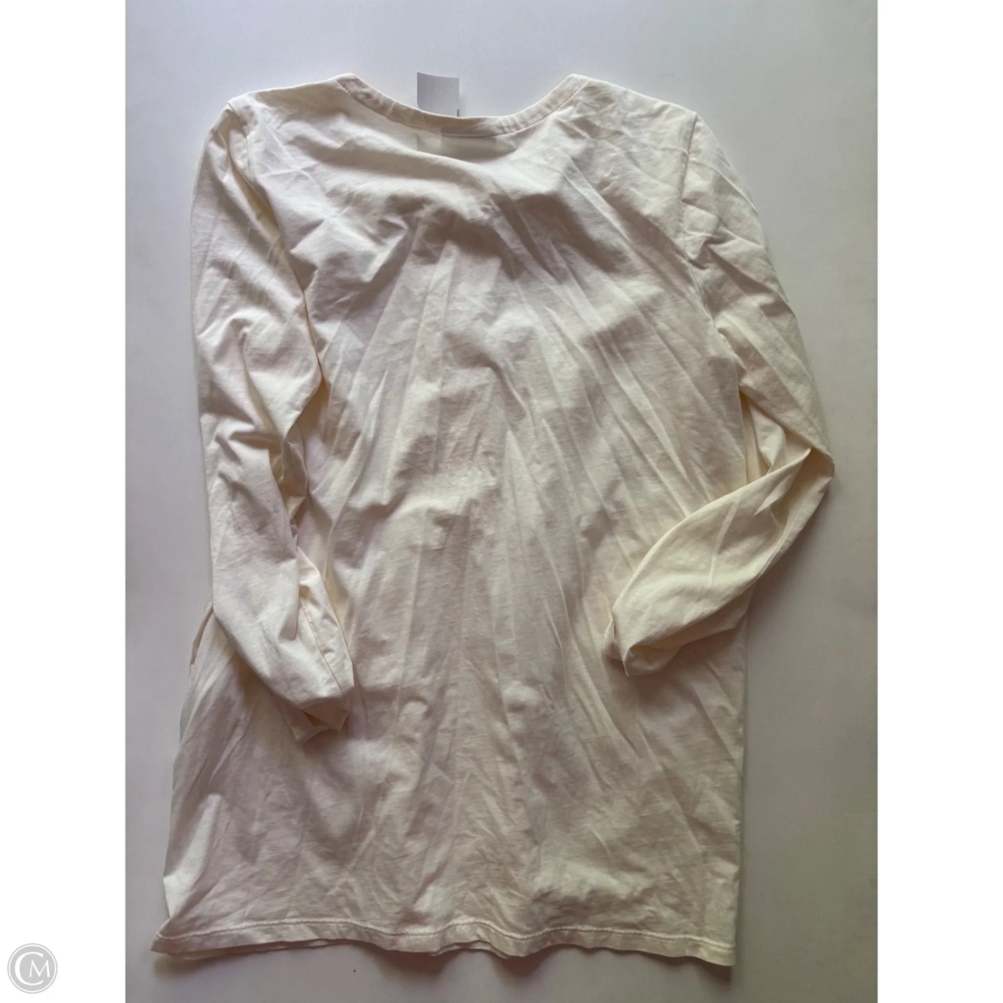Top Long Sleeve By J. Jill In Cream, Size: M