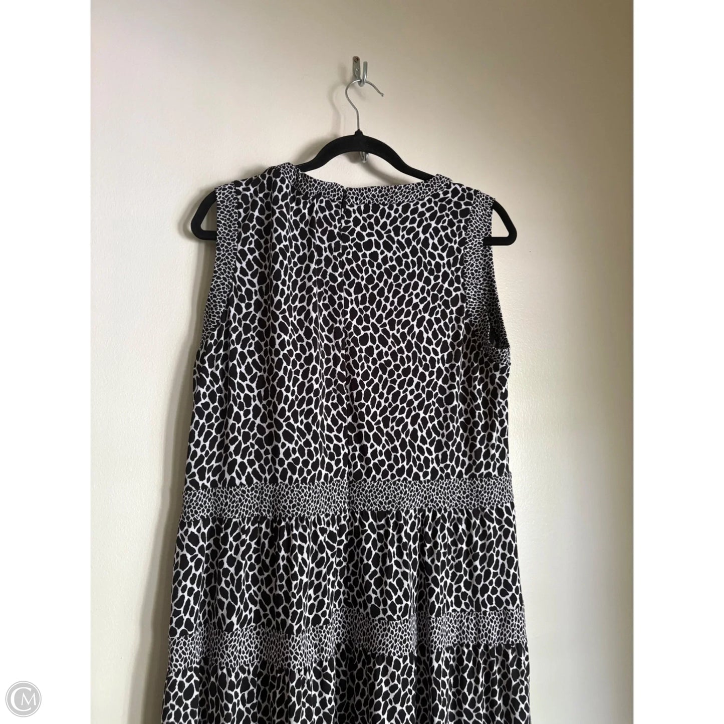 Dress Designer By Michael Kors In Animal Print, Size: 1x