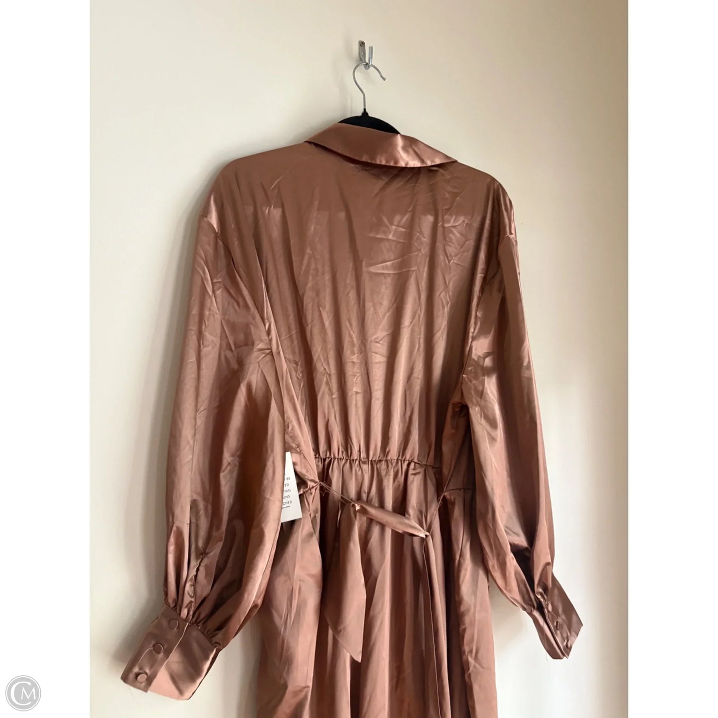 Jumpsuit By Eloquii In Brown, Size: 1x