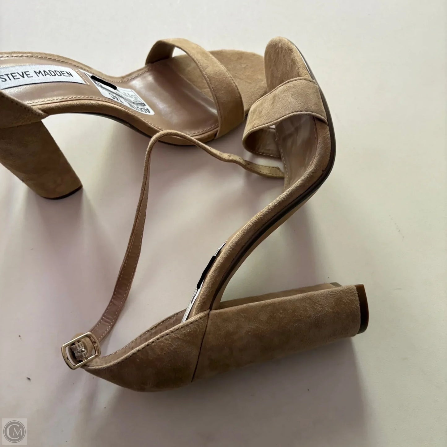 Shoes Heels Block By Steve Madden In Tan, Size: 8.5
