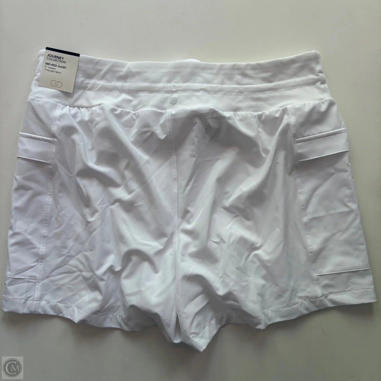 Athletic Shorts By Calia In White, Size: L