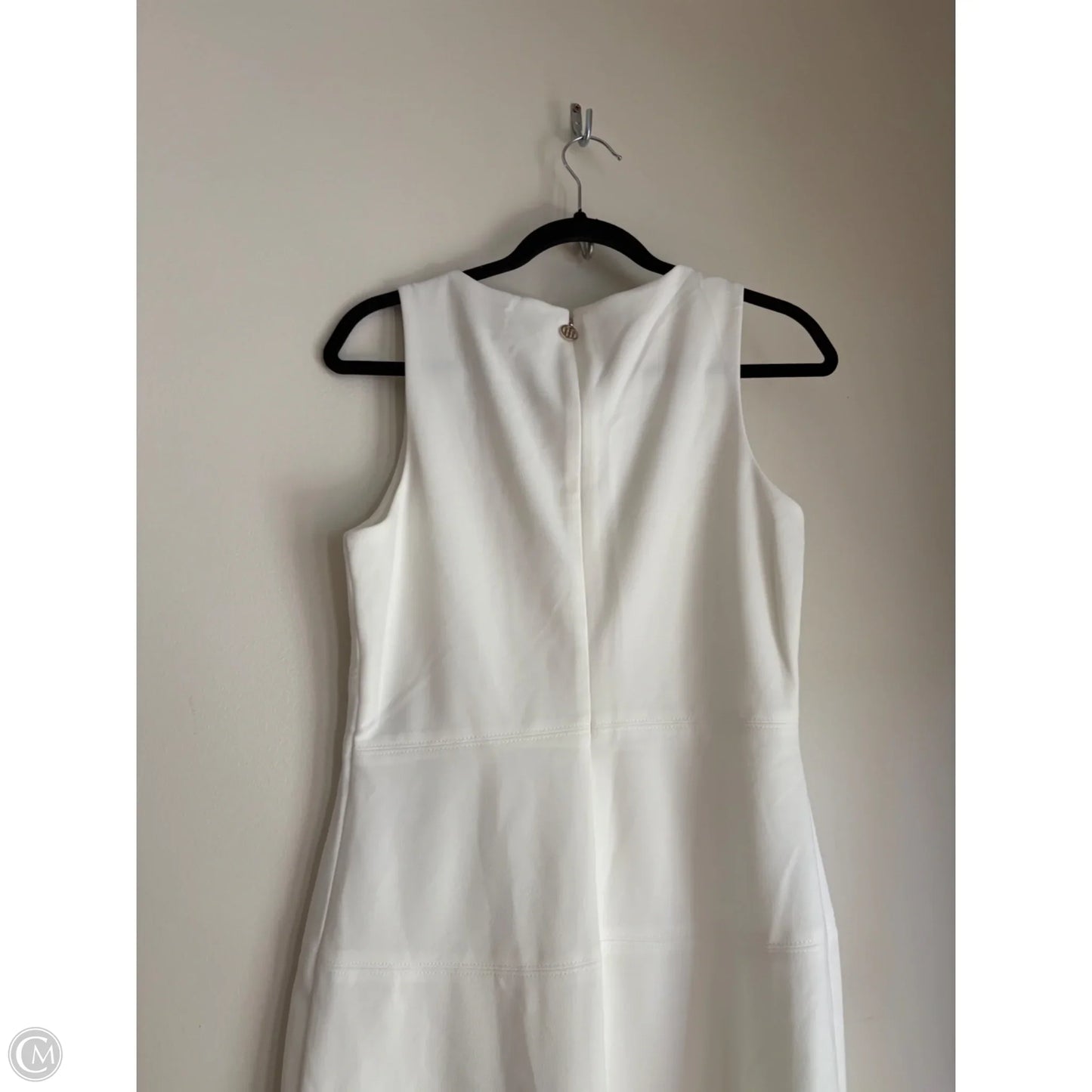 Dress Casual Midi By Tommy Hilfiger In White, Size: M