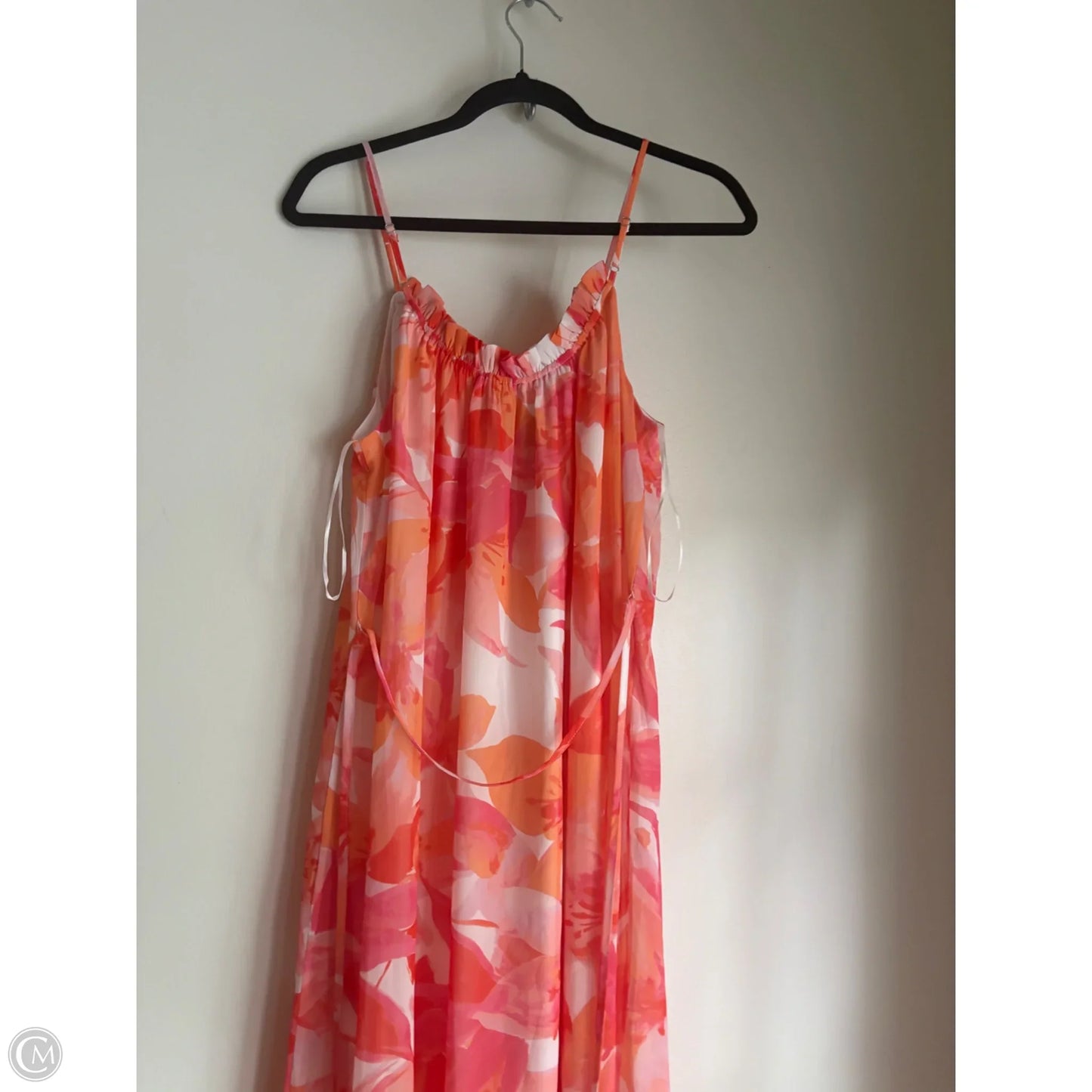 Dress Casual Maxi By Nicole By Nicole Miller In Floral Print, Size: M