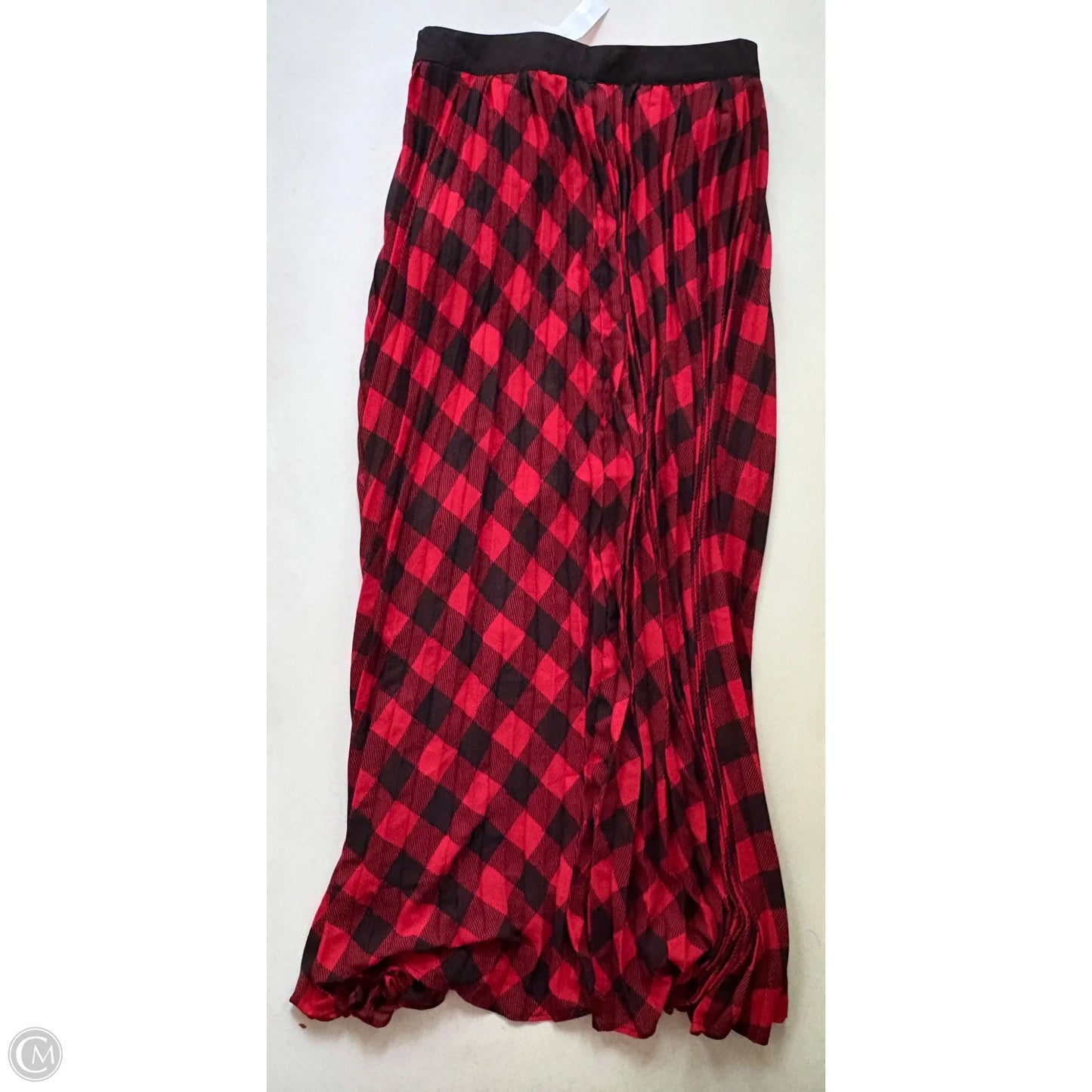 Skirt Maxi By New York And Co In Plaid Pattern, Size: 8
