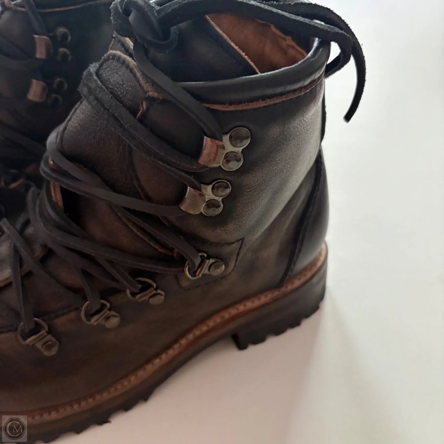 Boots Ankle Flats By Freebird In Brown, Size: 7