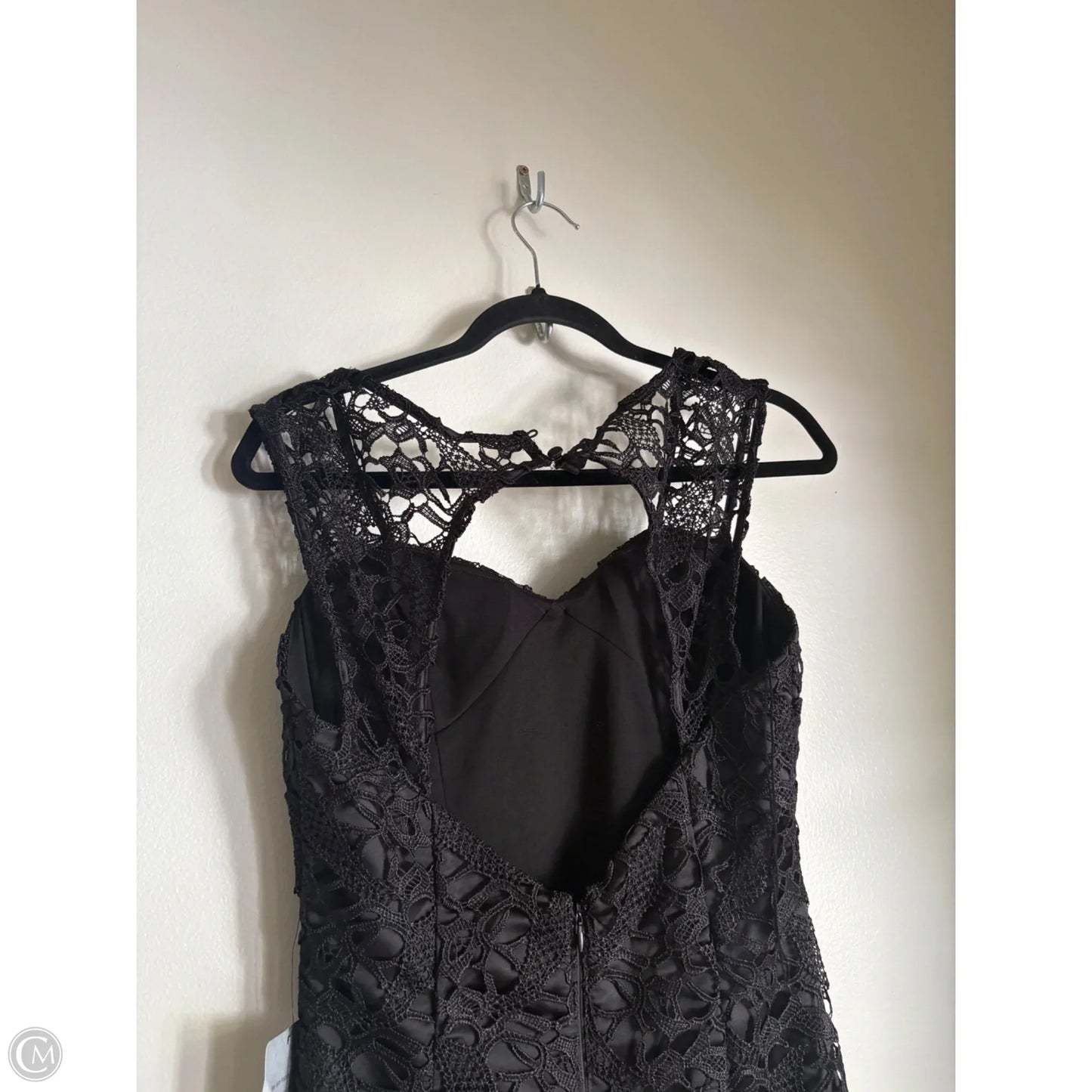Dress Party Midi By Adrianna Papell In Black, Size: S
