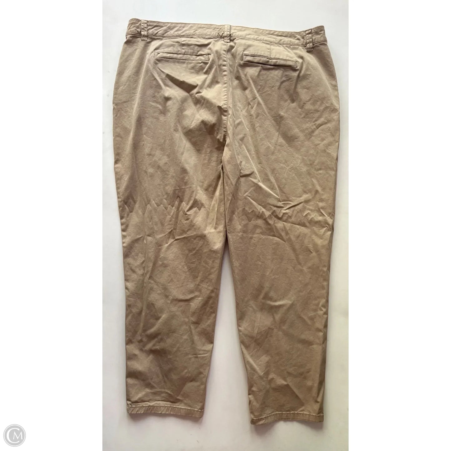 Pants Chinos & Khakis By Style And Company In Tan, Size: 18