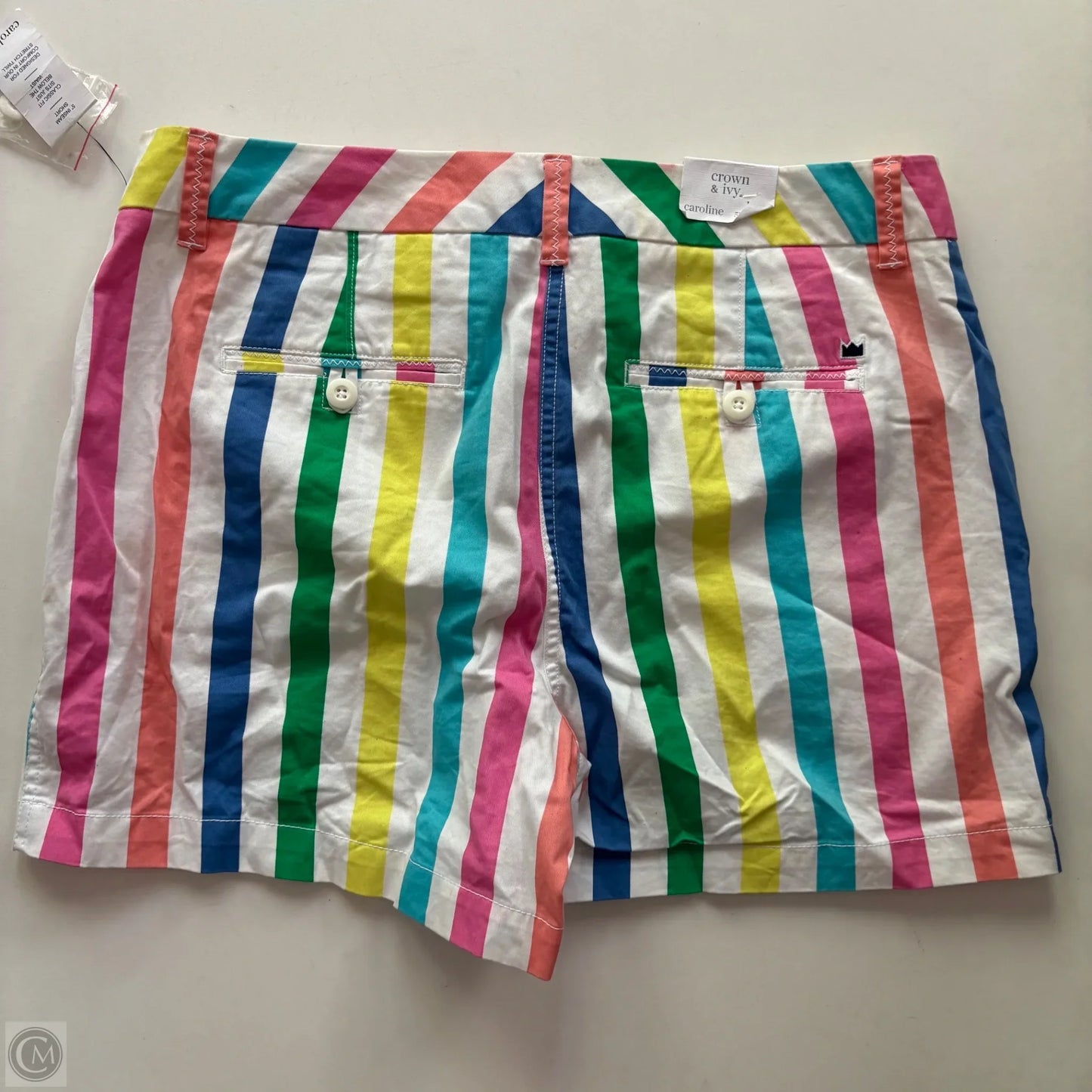Shorts By Crown And Ivy In Striped Pattern, Size: 10