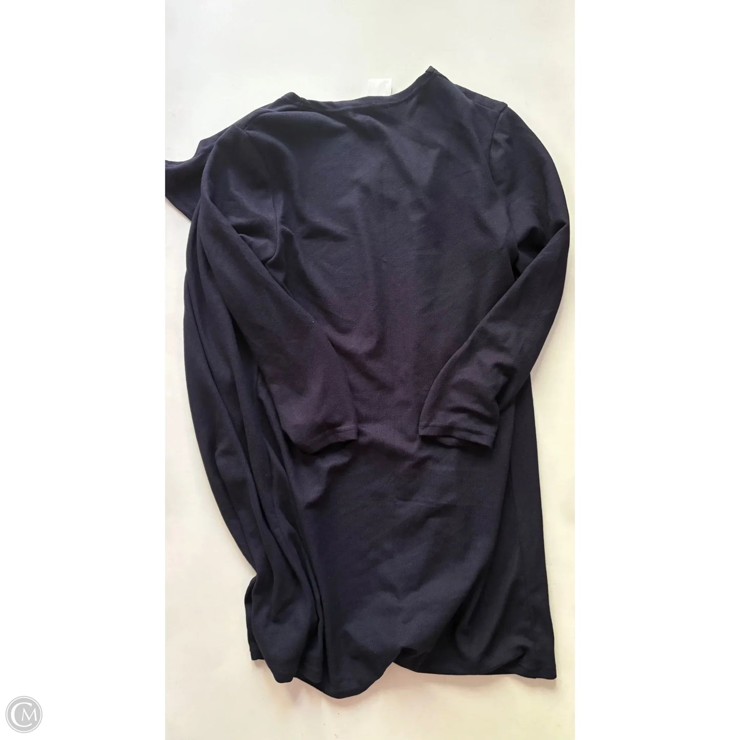 Sweater Cardigan By Simply Vera In Navy, Size: M