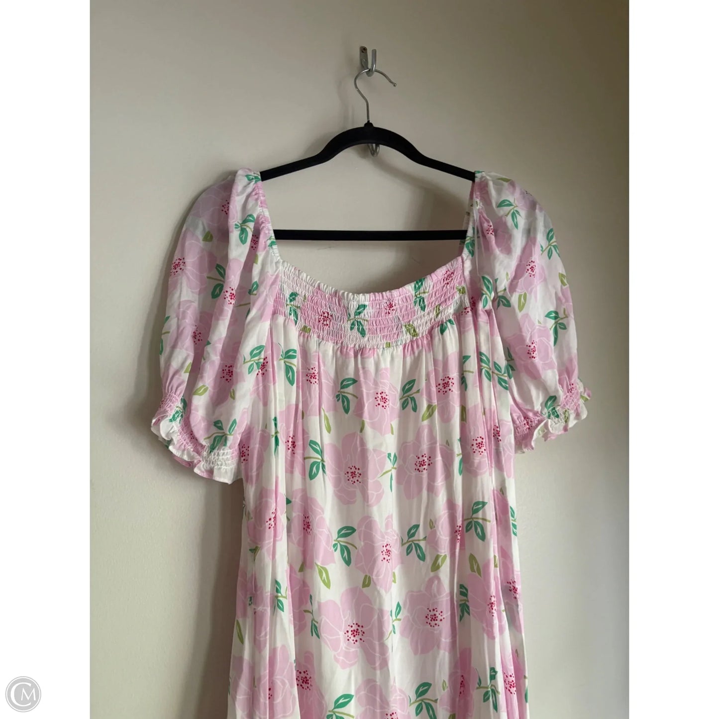 Dress Casual Midi By Draper James In Floral Print, Size: L