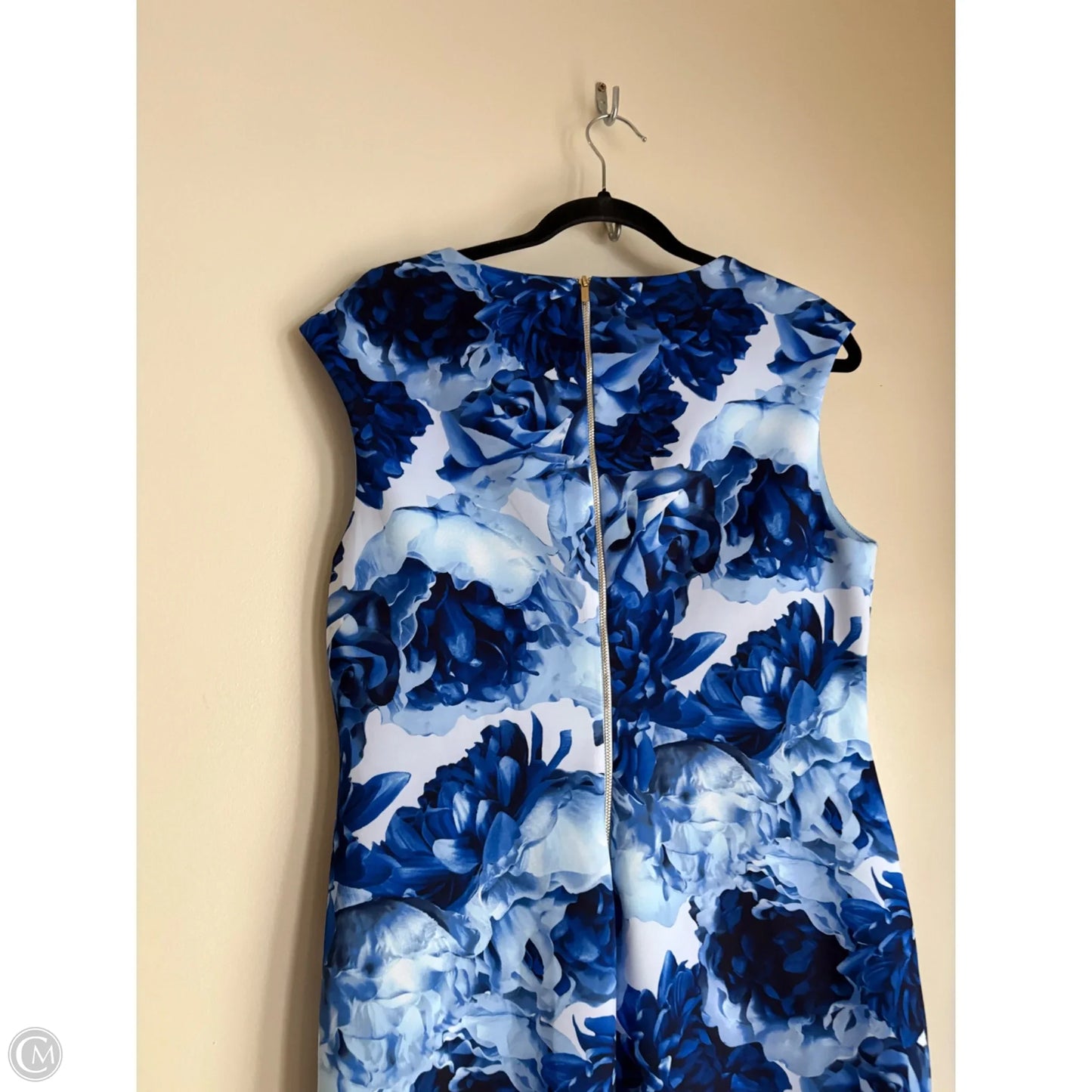 Dress Work By Tahari In Blue, Size: L