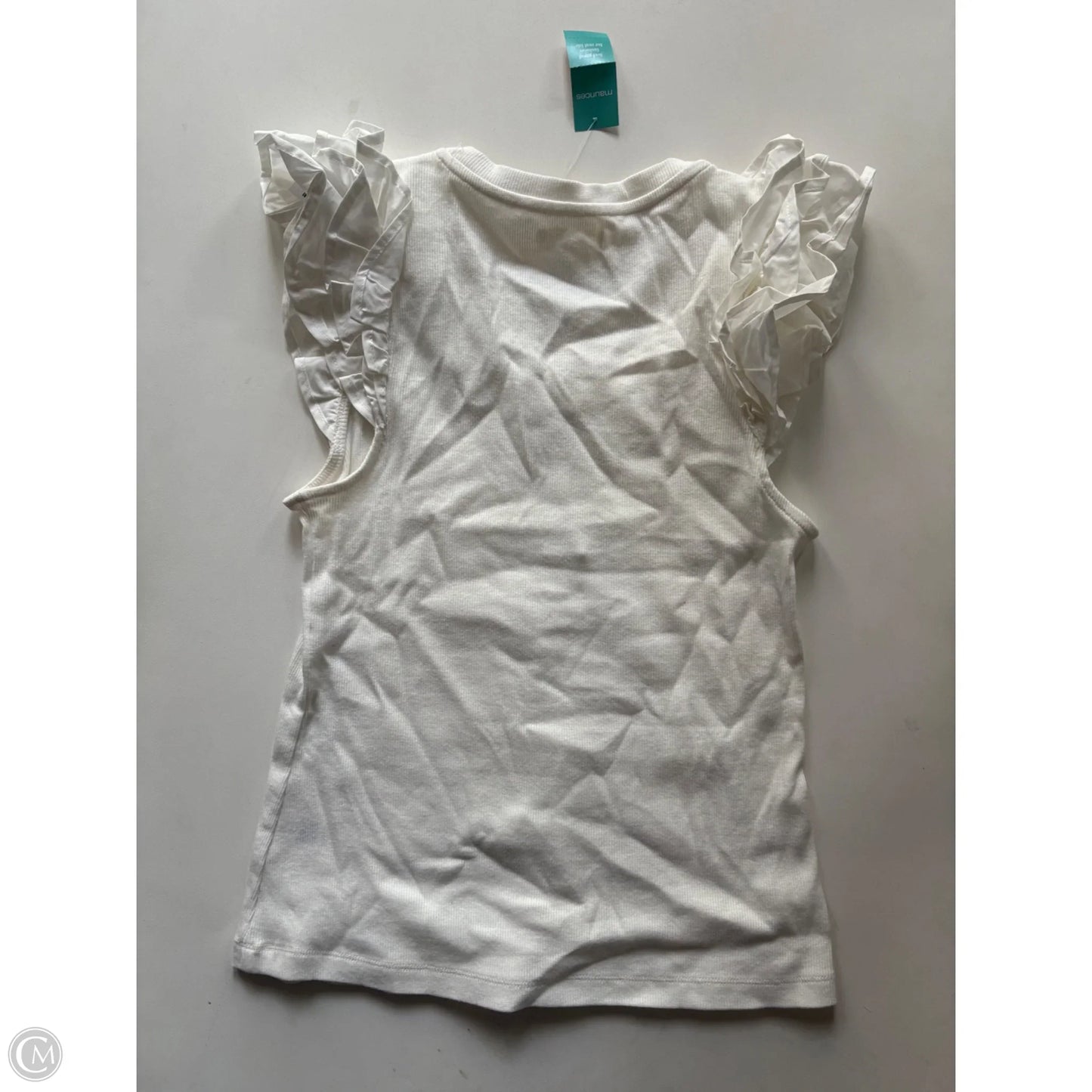 Top Short Sleeve By Maurices In White, Size: M