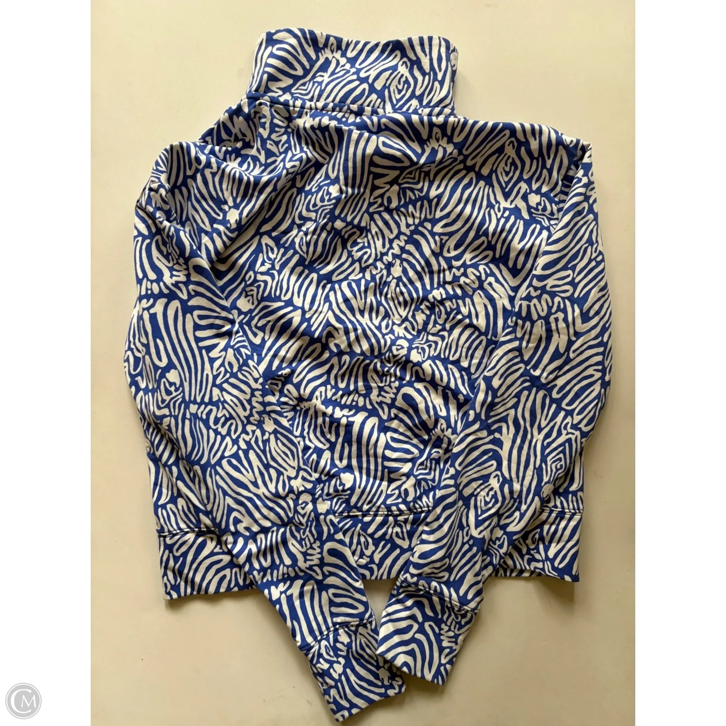 Top Long Sleeve Designer By Lilly Pulitzer In Blue, Size: Xs