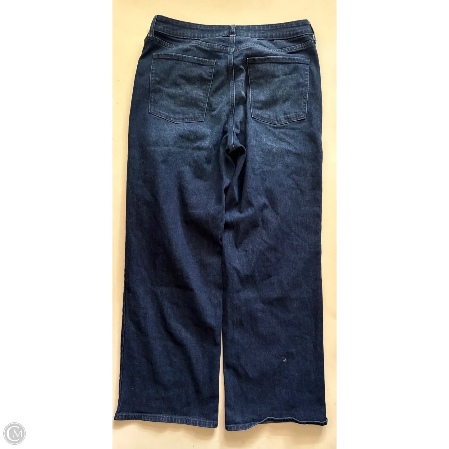 Jeans Wide Leg By Old Navy In Blue, Size: 14