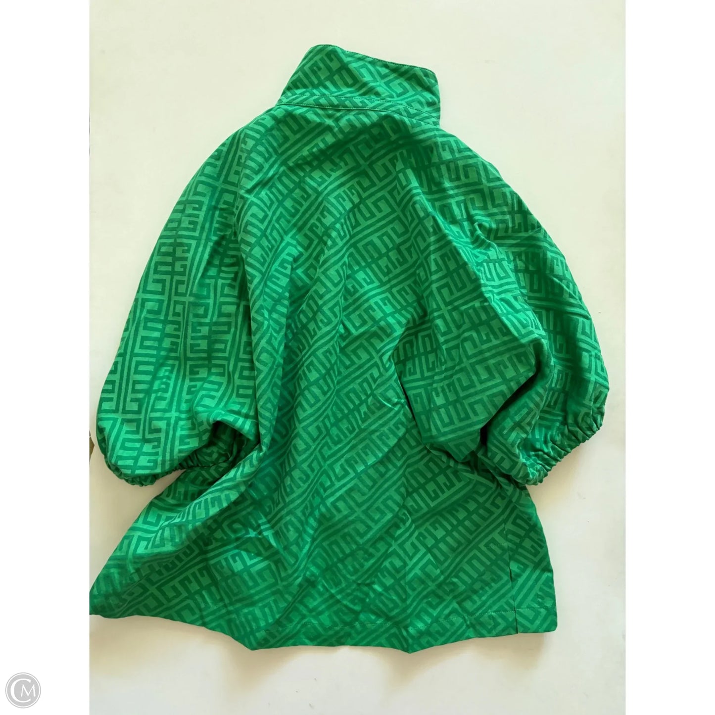 Top Short Sleeve By Emily Mccarthy In Green, Size: Xs
