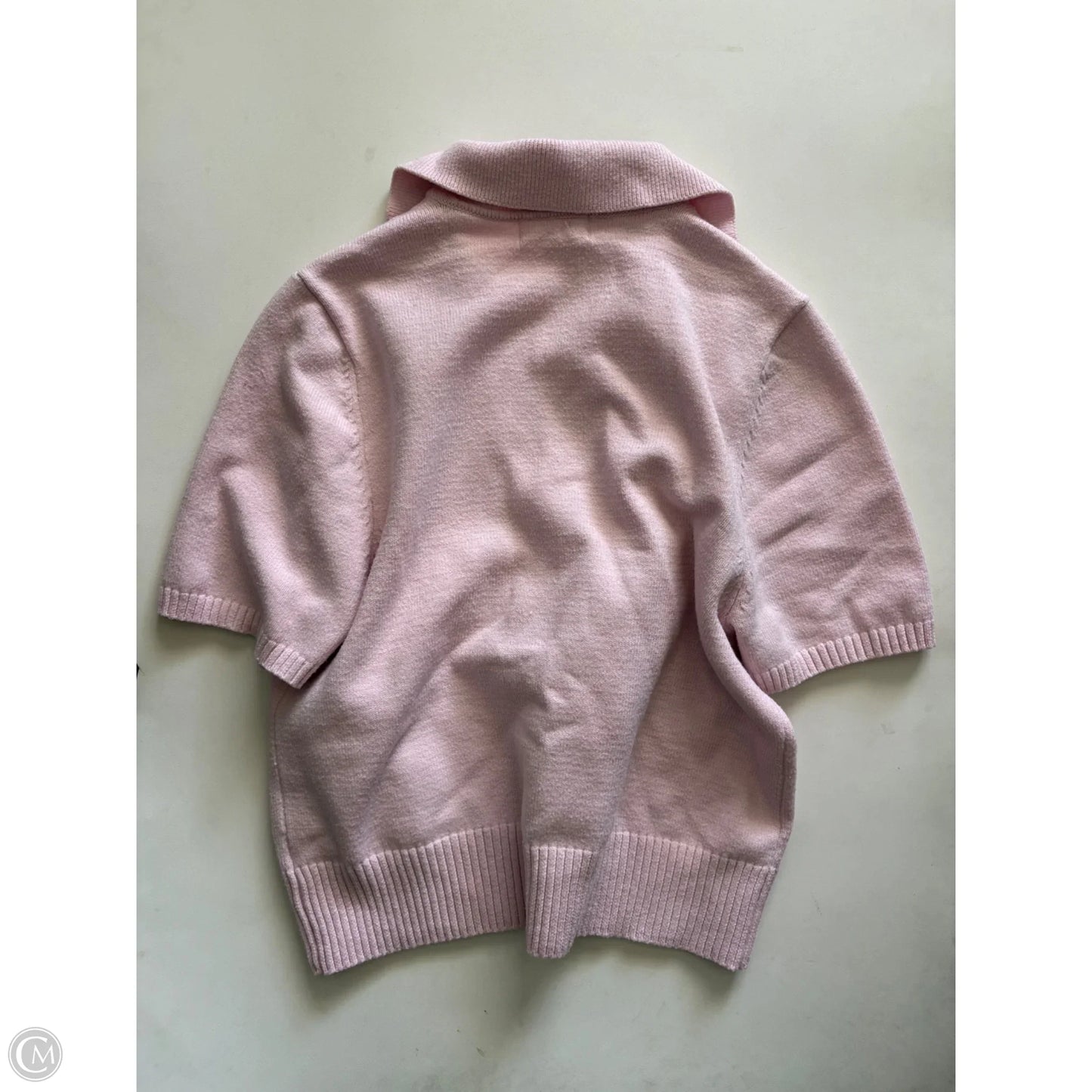 Sweater Short Sleeve By Marled In Pink, Size: M