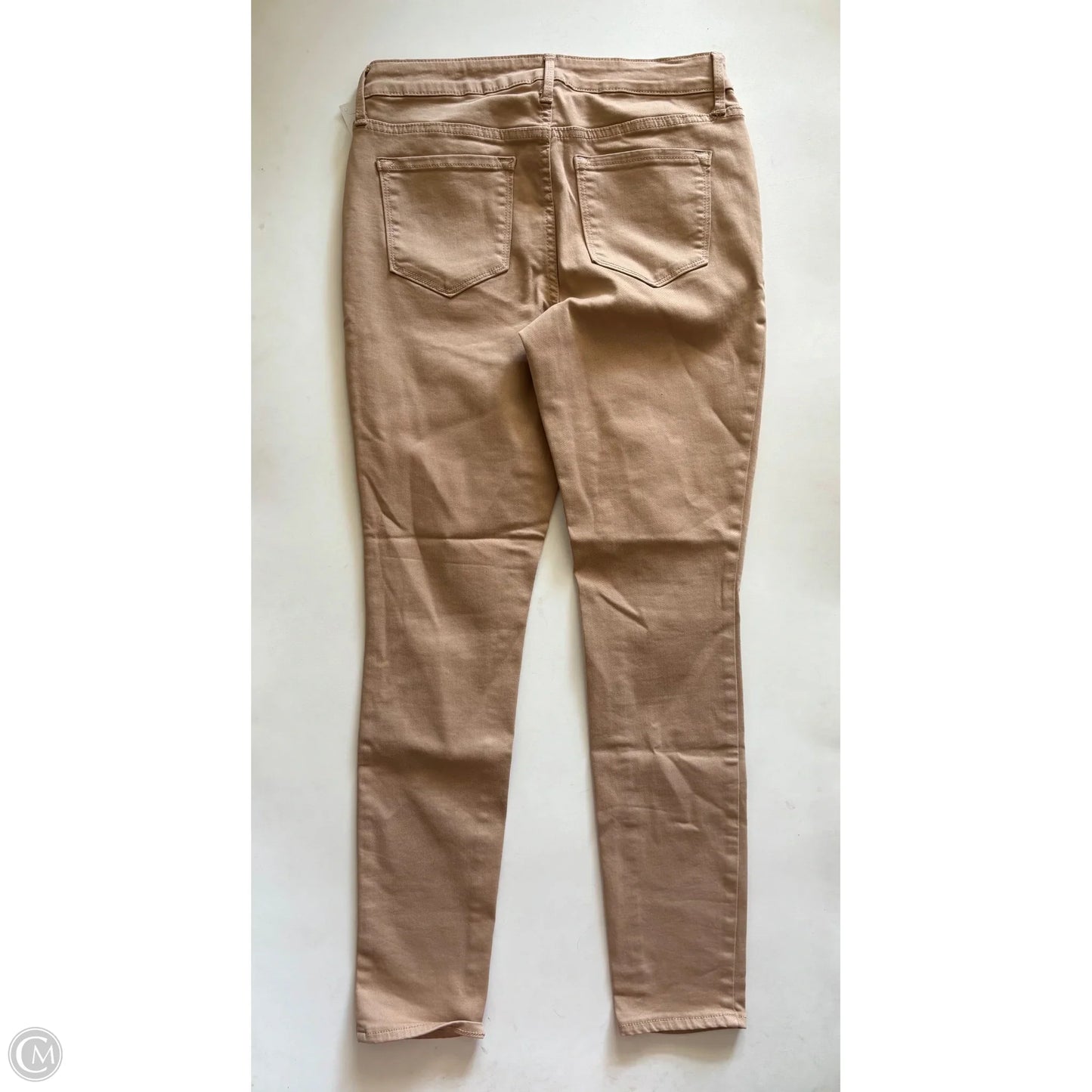 Jeans Skinny By Old Navy In Tan, Size: 8