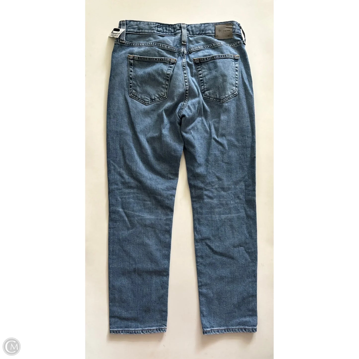 Jeans Straight By Ag Jeans In Blue, Size: 4
