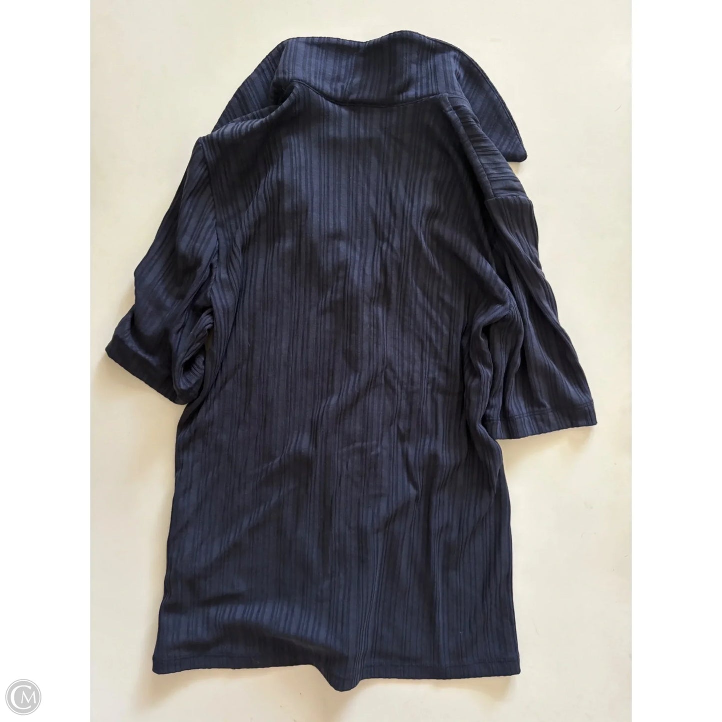 Top Short Sleeve By Madewell In Navy, Size: M