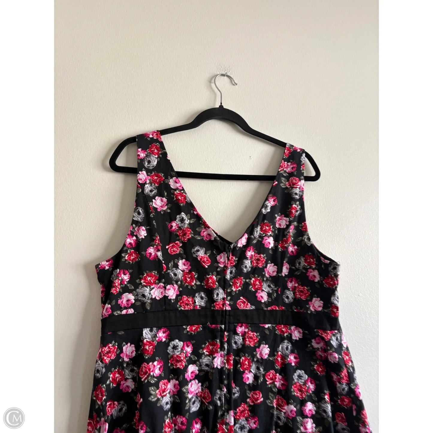 Dress Casual Midi By Torrid In Floral Print, Size: 16