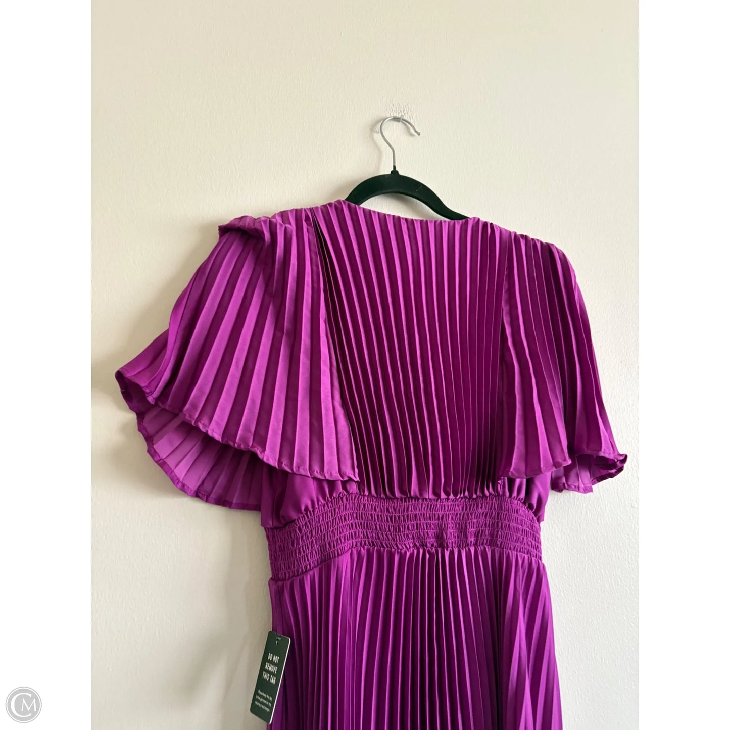 Dress Party Midi By Express In Purple, Size: S