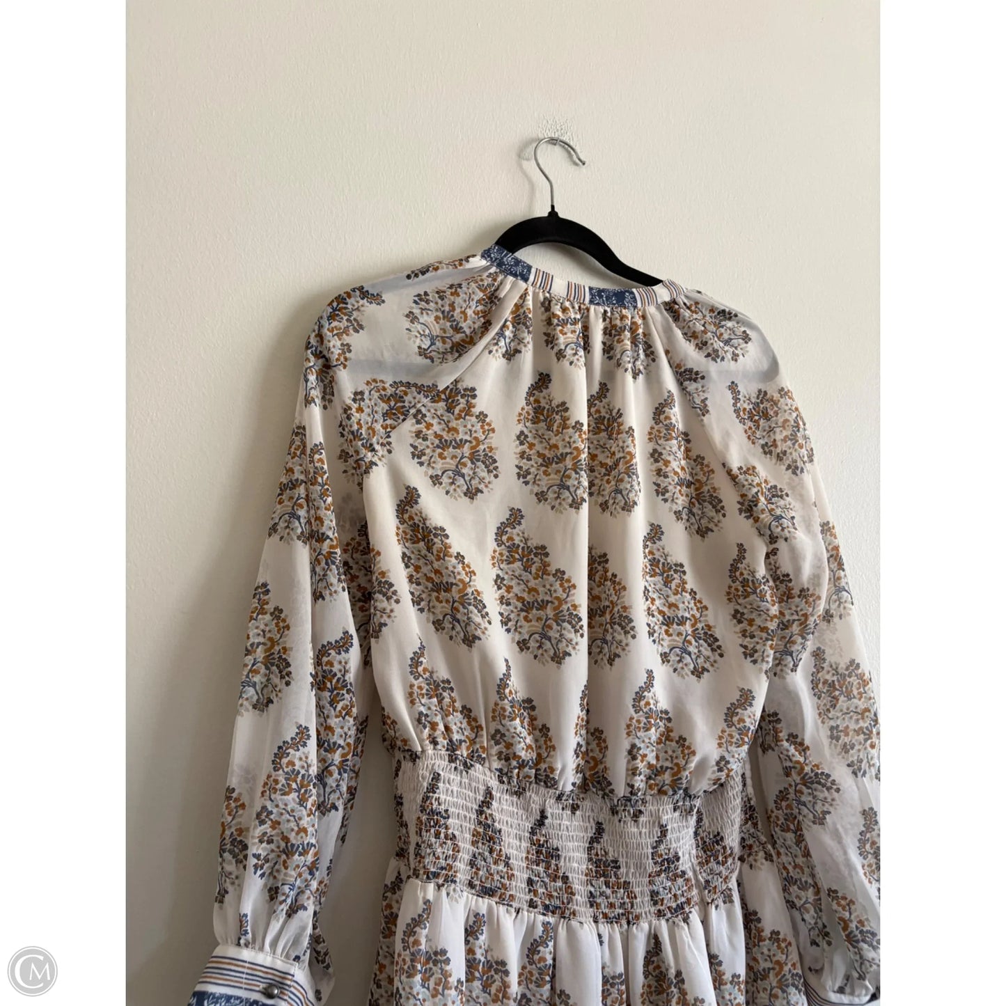 Dress Casual Midi By Lucky Brand In Floral Print, Size: S