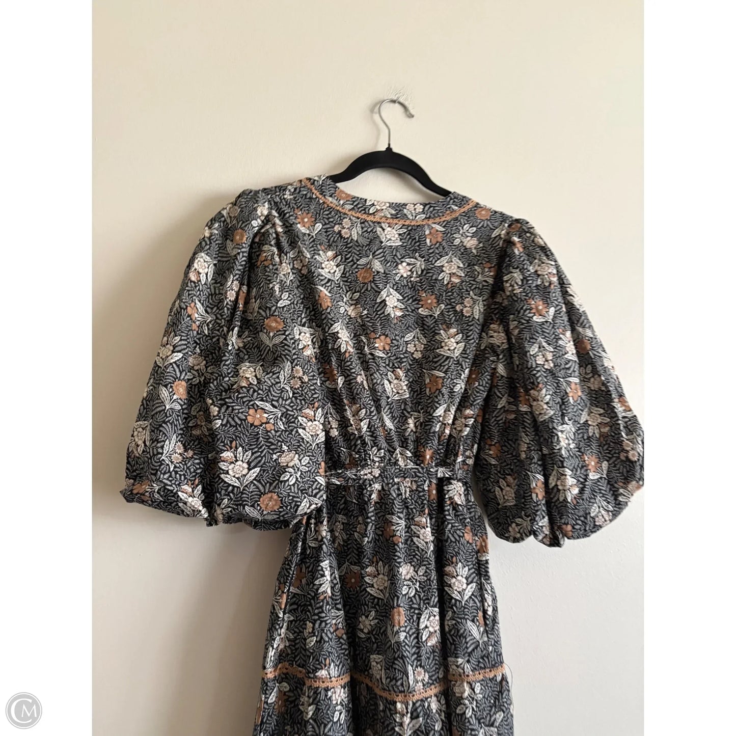 Dress Casual Maxi By &merci In Black & Brown, Size: S