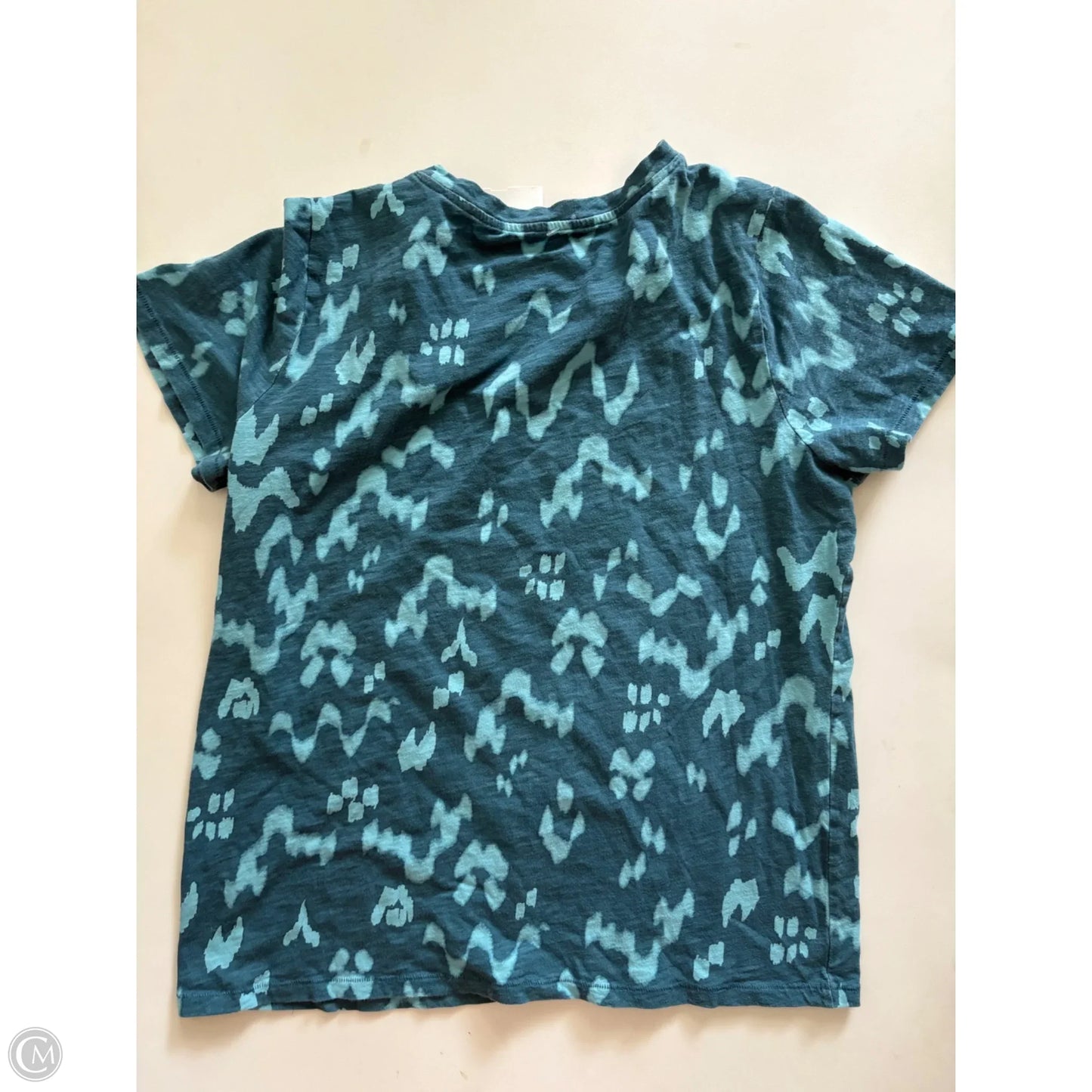 Top Short Sleeve By Sonoma In Blue, Size: M