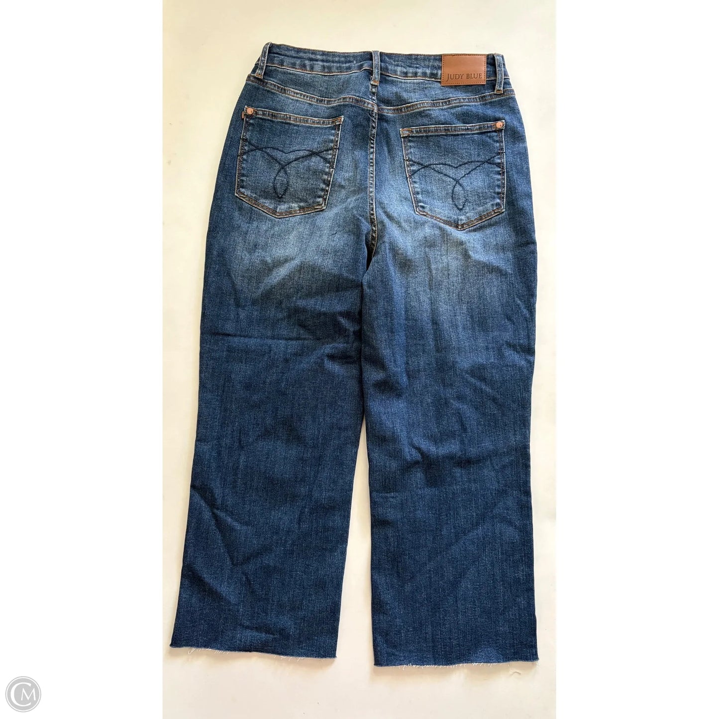 Jeans Cropped By Judy Blue In Blue, Size: 10
