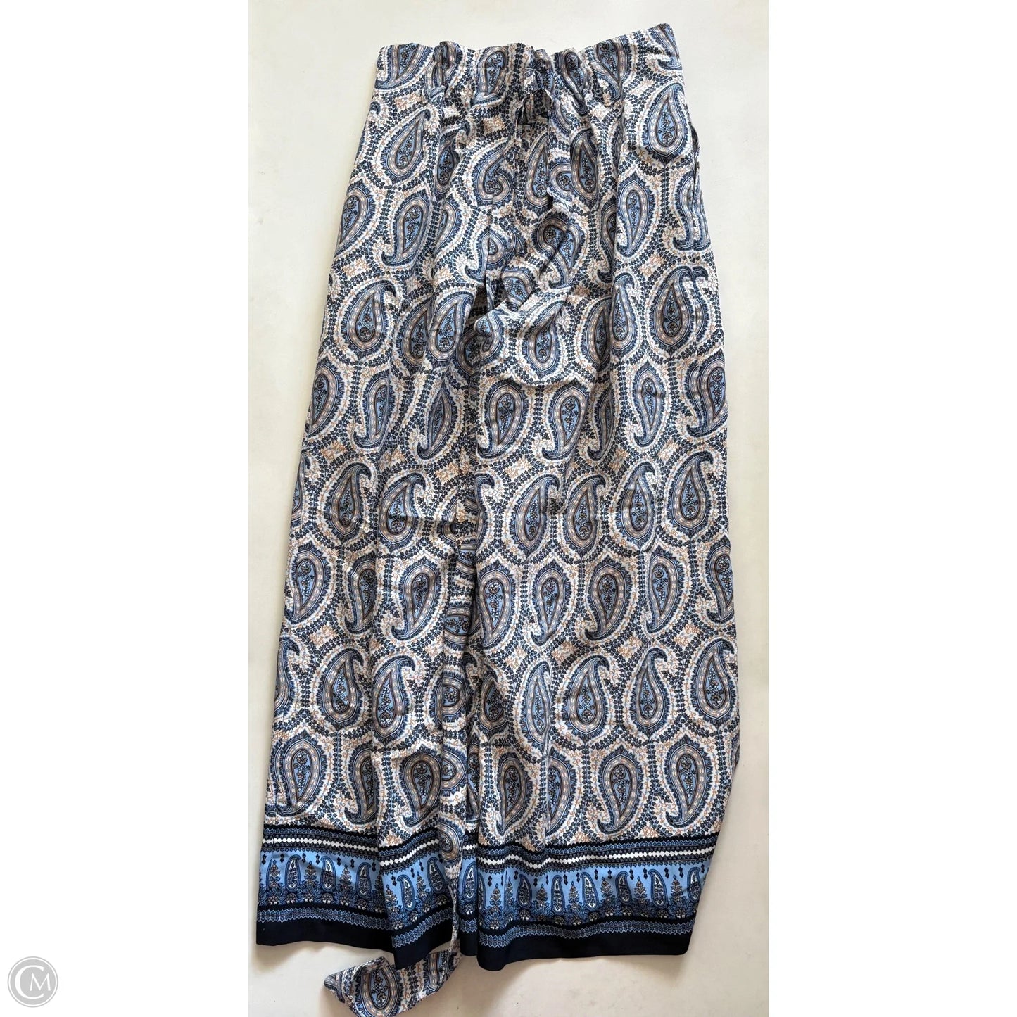 Pants Dress By Tommy Hilfiger In Paisley Print, Size: S