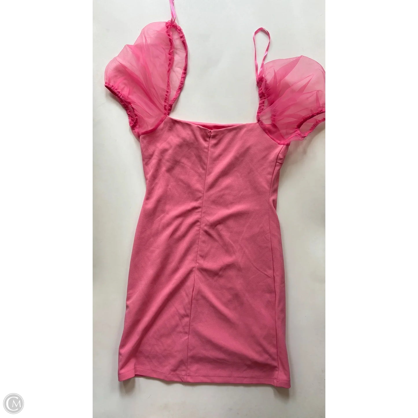 Dress Casual Midi By She + Sky In Pink, Size: S