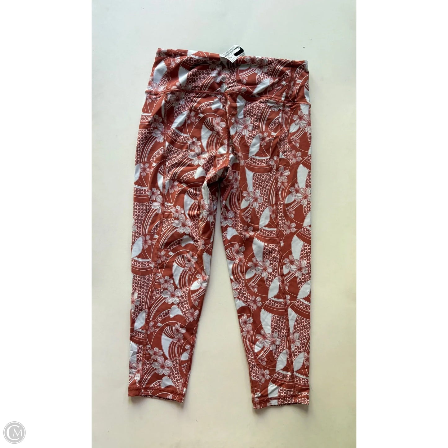Athletic Leggings By Victorias Secret In Floral Print, Size: M