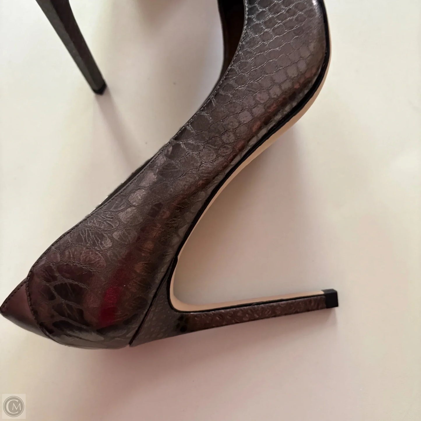 Shoes Heels Stiletto By Sam Edelman In Silver, Size: 8