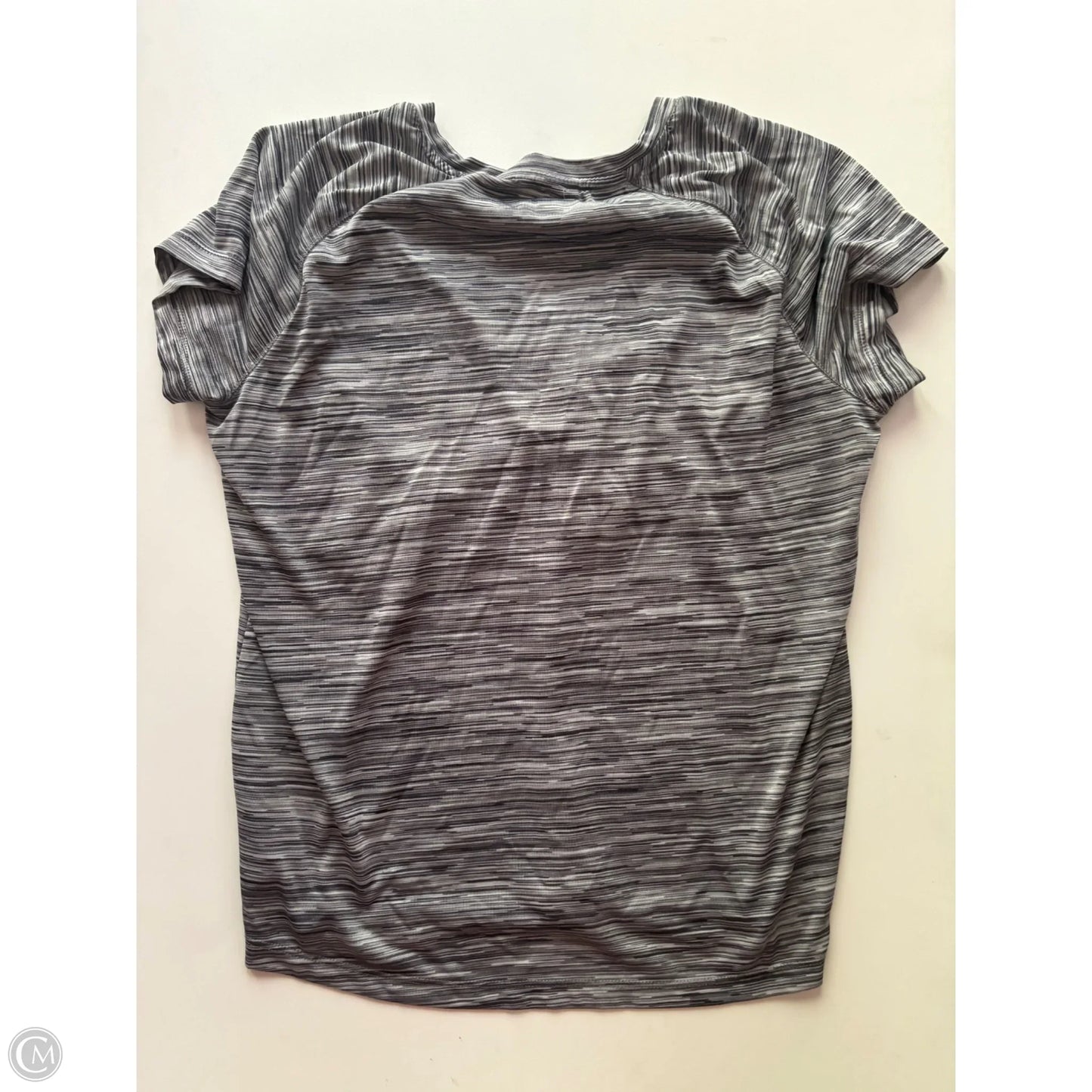 Athletic Top Short Sleeve By Rbx In Grey, Size: Xl