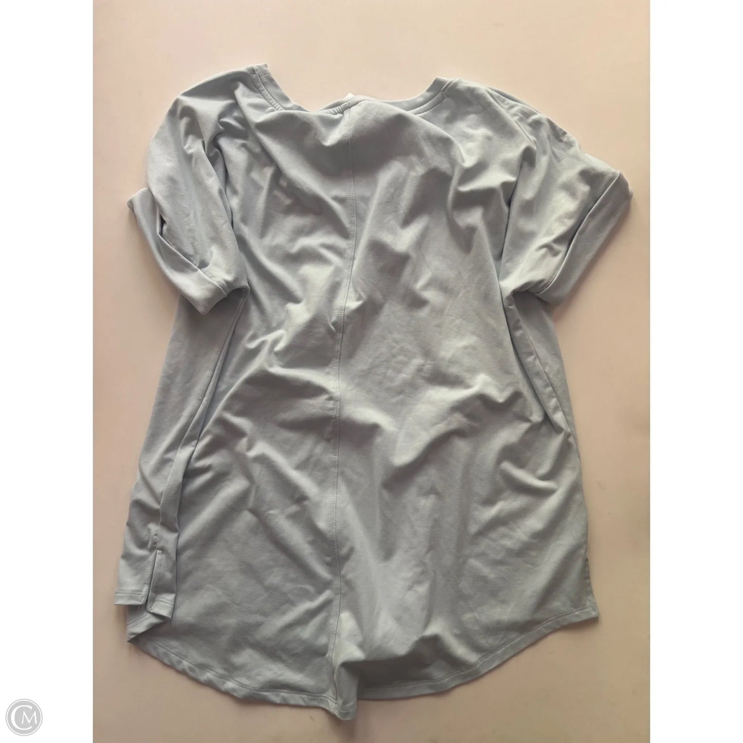 Blouse Short Sleeve By Wonderly In Blue, Size: M