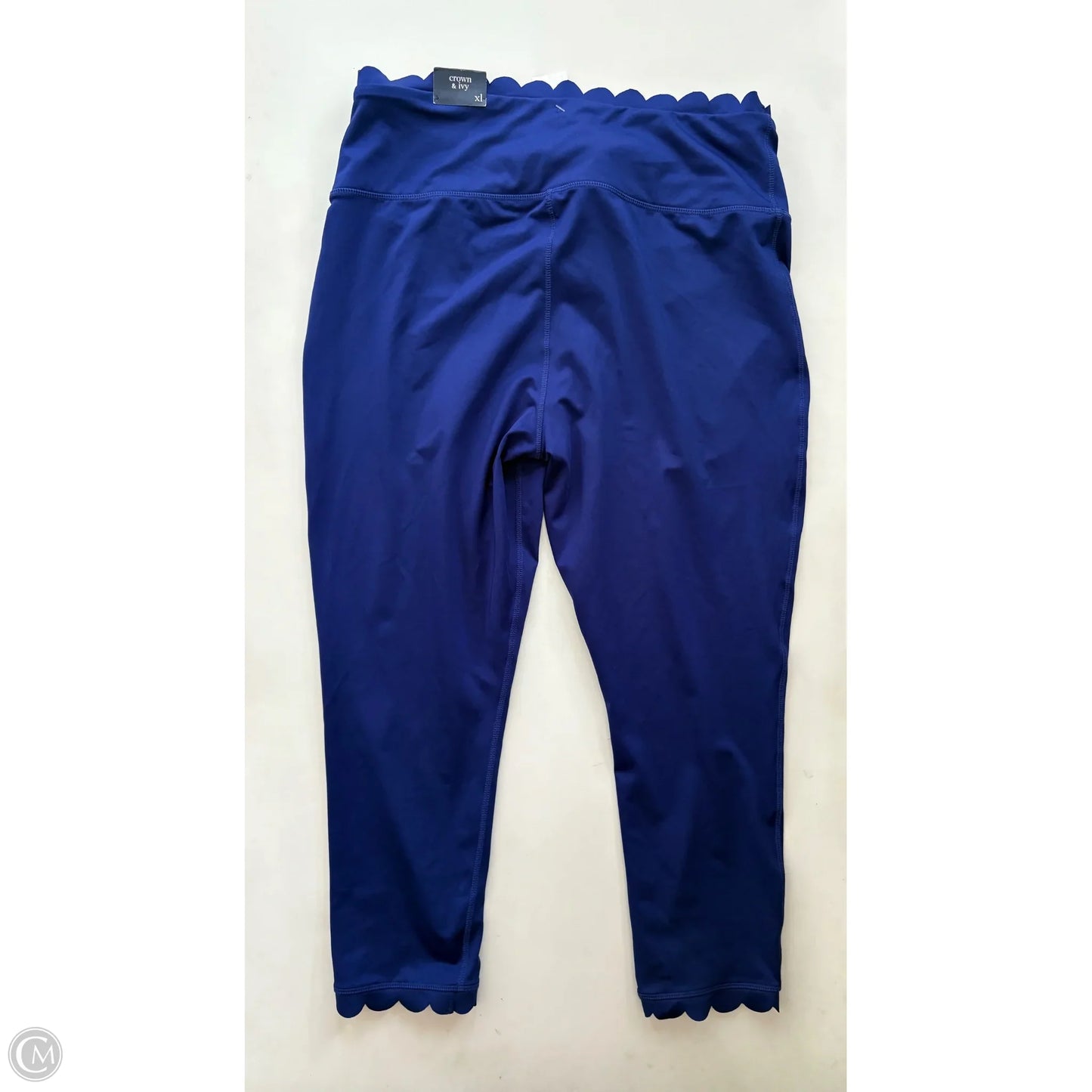 Athletic Leggings By Crown And Ivy In Blue, Size: Xl