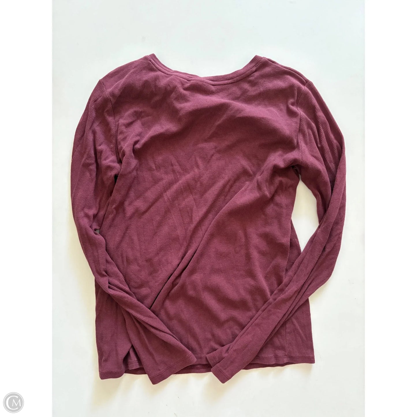 Top Long Sleeve By Rachel Zoe In Maroon, Size: M