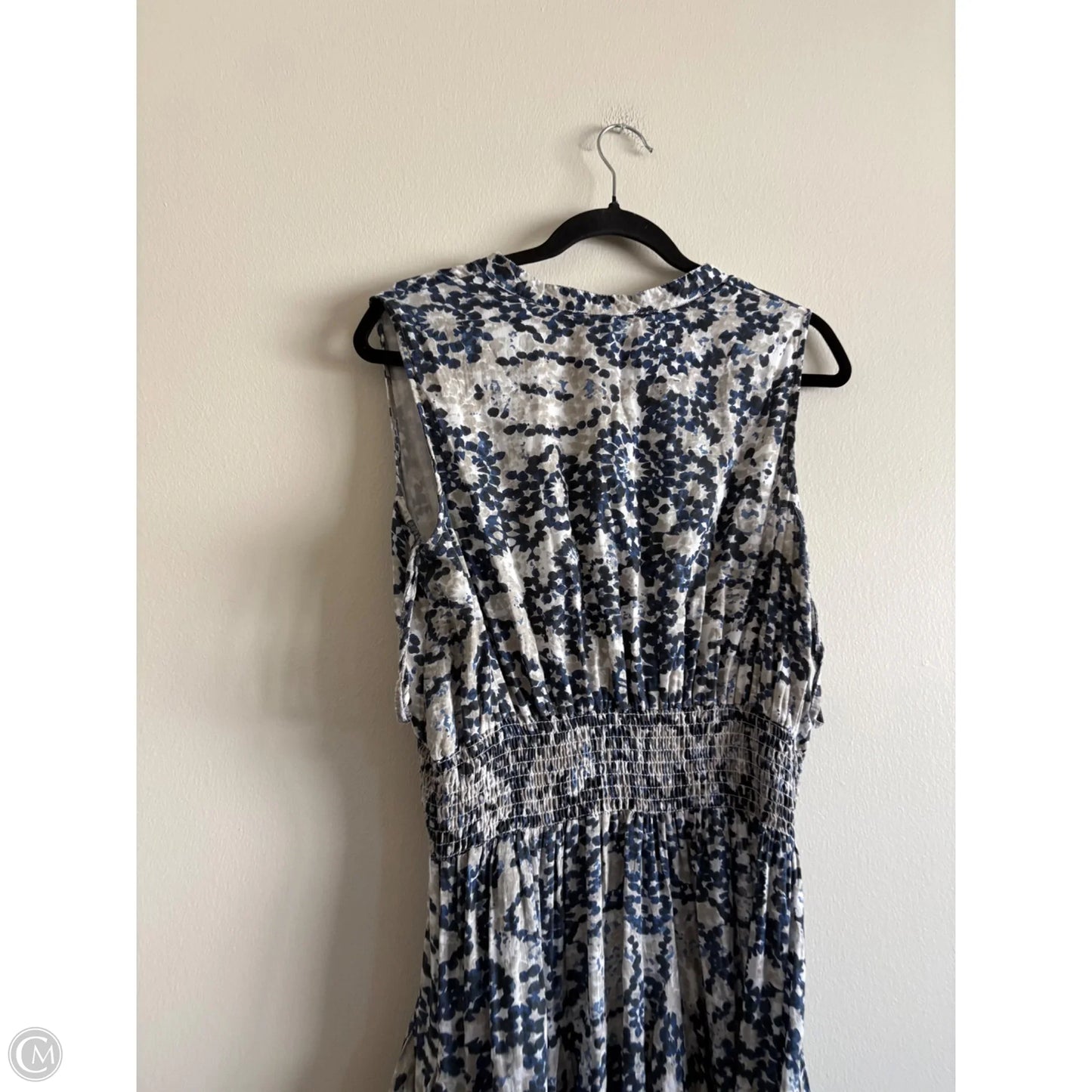Dress Casual Maxi By Chelsea And Theodore In Blue, Size: L