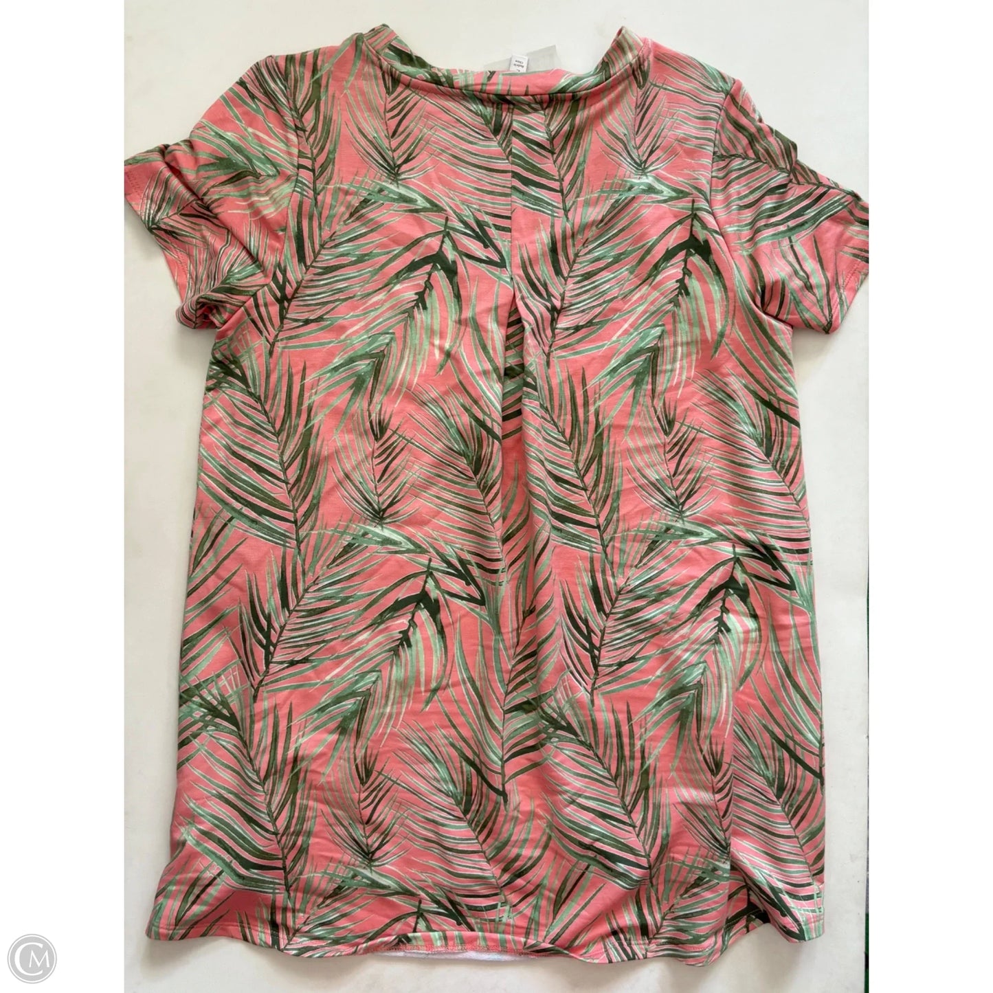 Top Short Sleeve By Crown And Ivy In Orange, Size: L