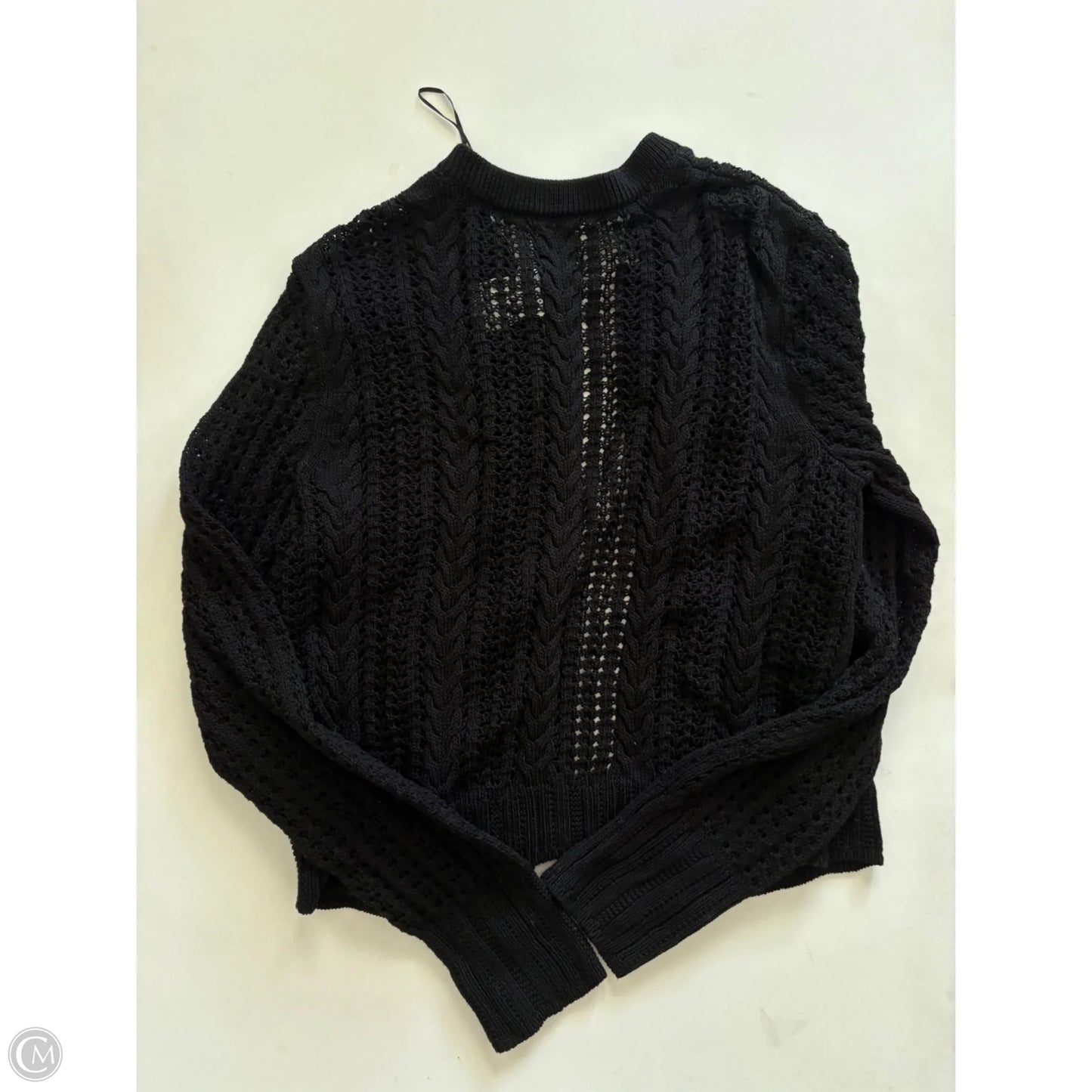 Cardigan By Anne Klein In Black, Size: L