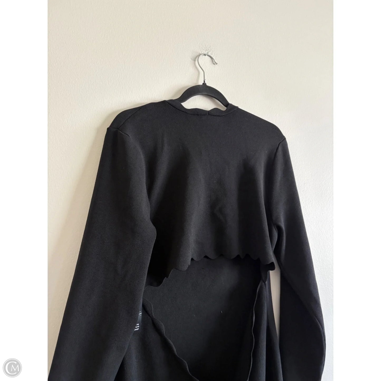 Dress Party Midi By Express In Black, Size: Xl