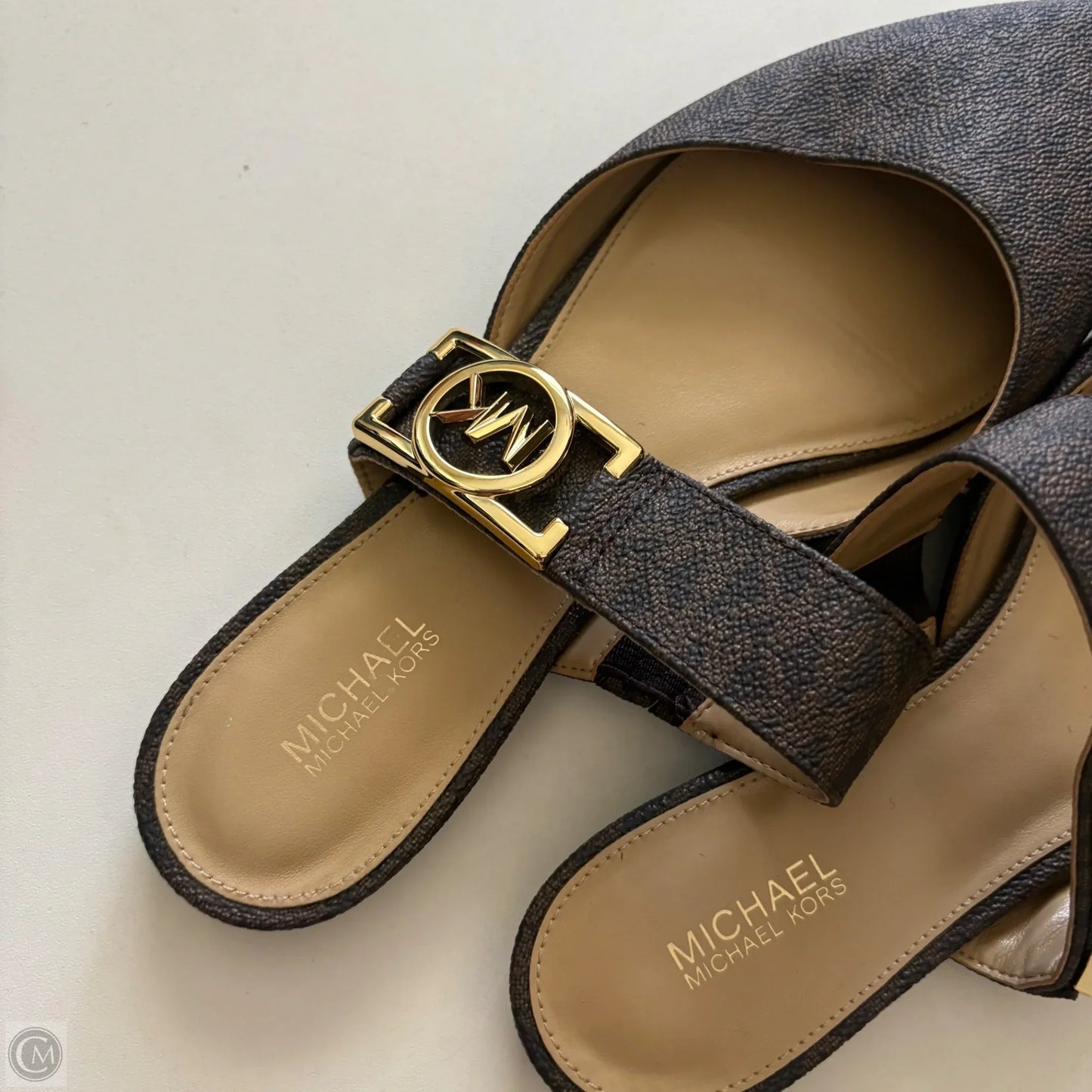 Shoes Designer By Michael Kors In Brown, Size: 7.5