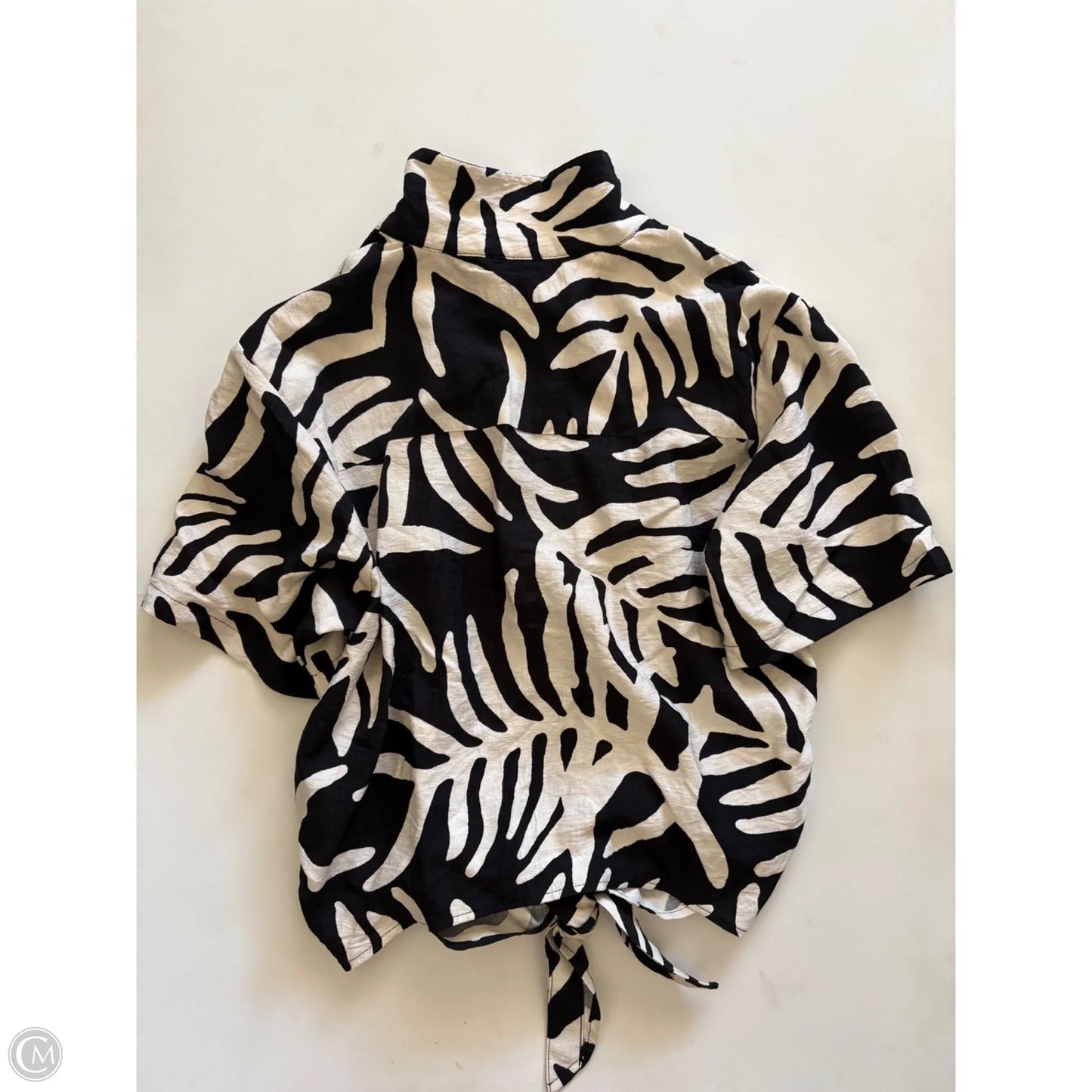Top Short Sleeve By Sanctuary In Black, Size: M