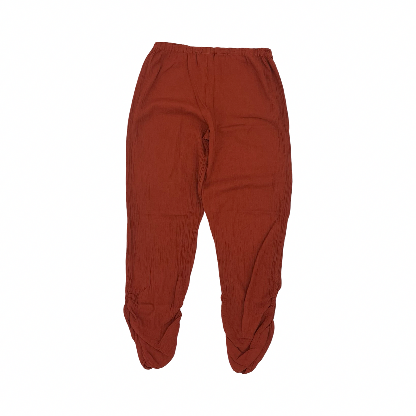 Pants Cropped By Oh My Gauze In Orange, Size:L