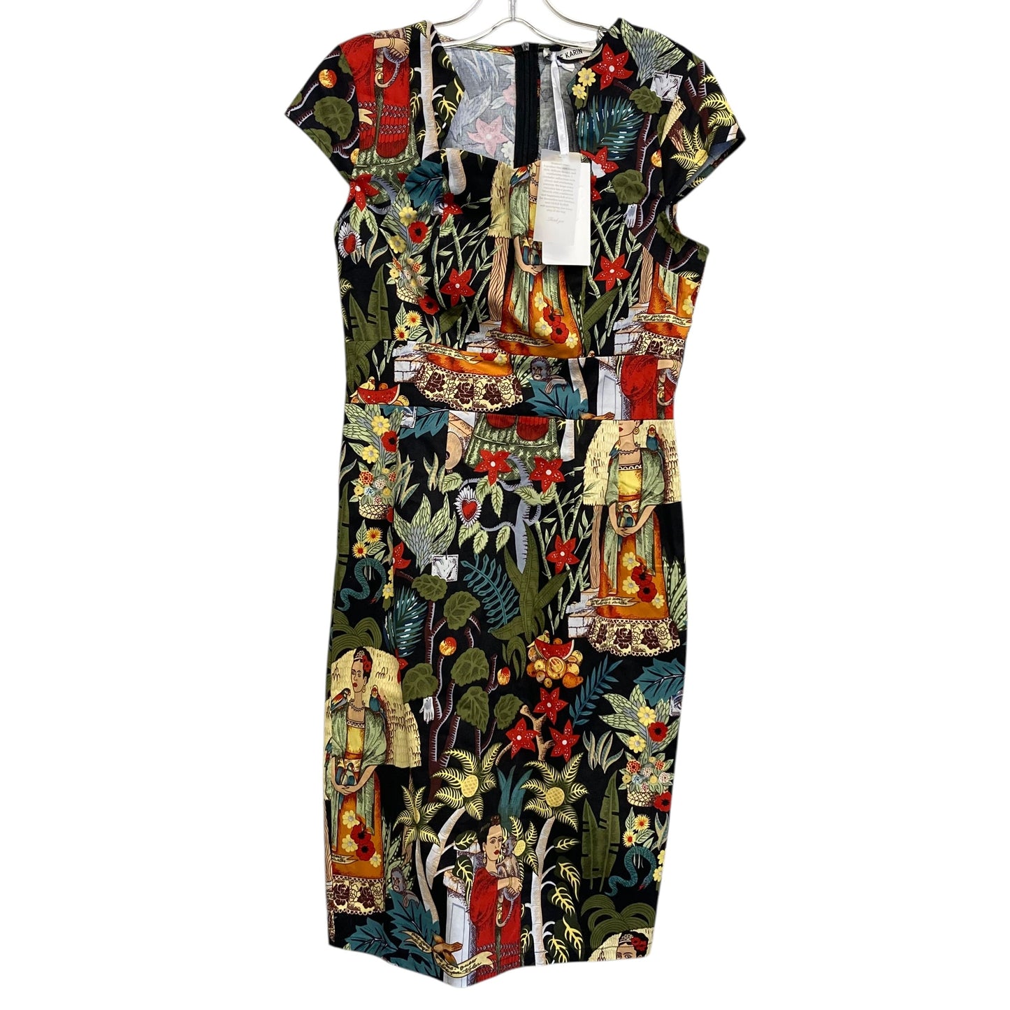 Dress Casual Midi By Grace Karin In Multi, Size:S