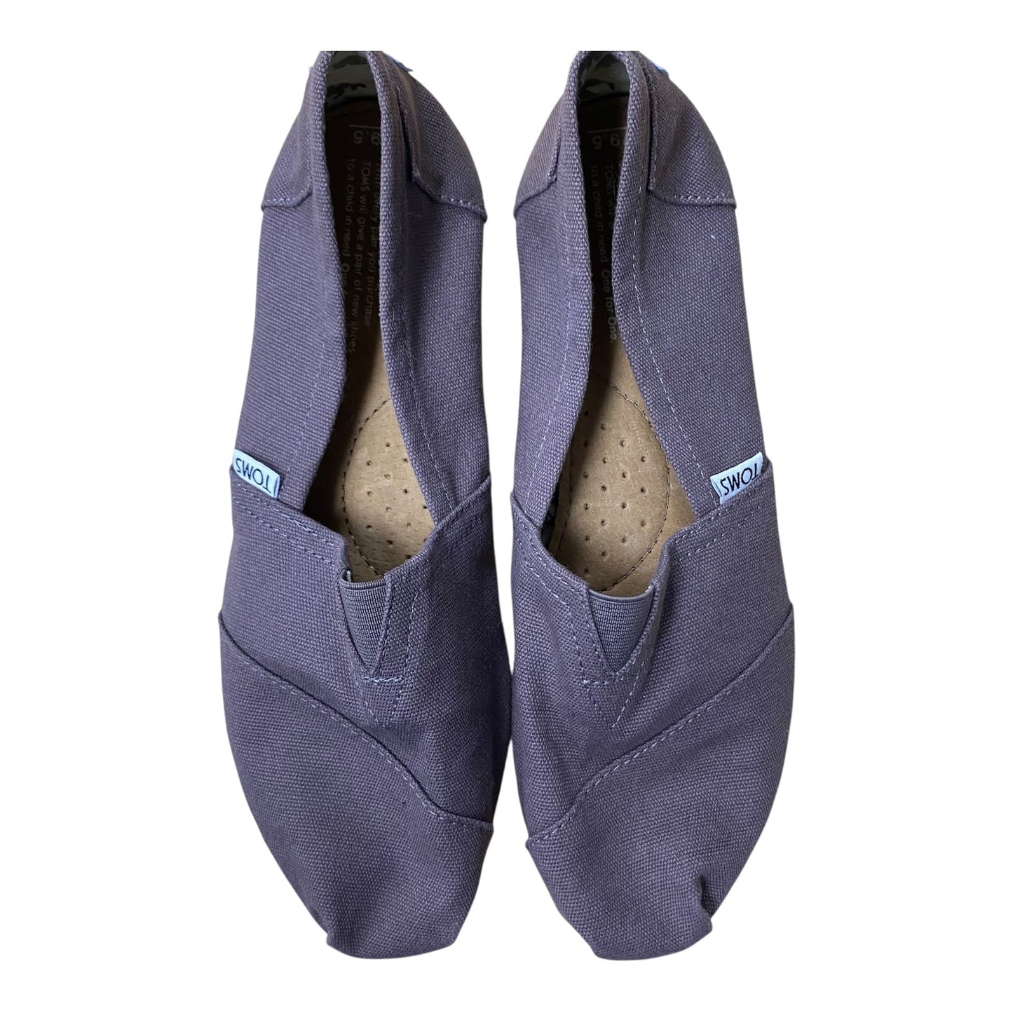 Shoes Flats By Toms In Brown, Size:9.5