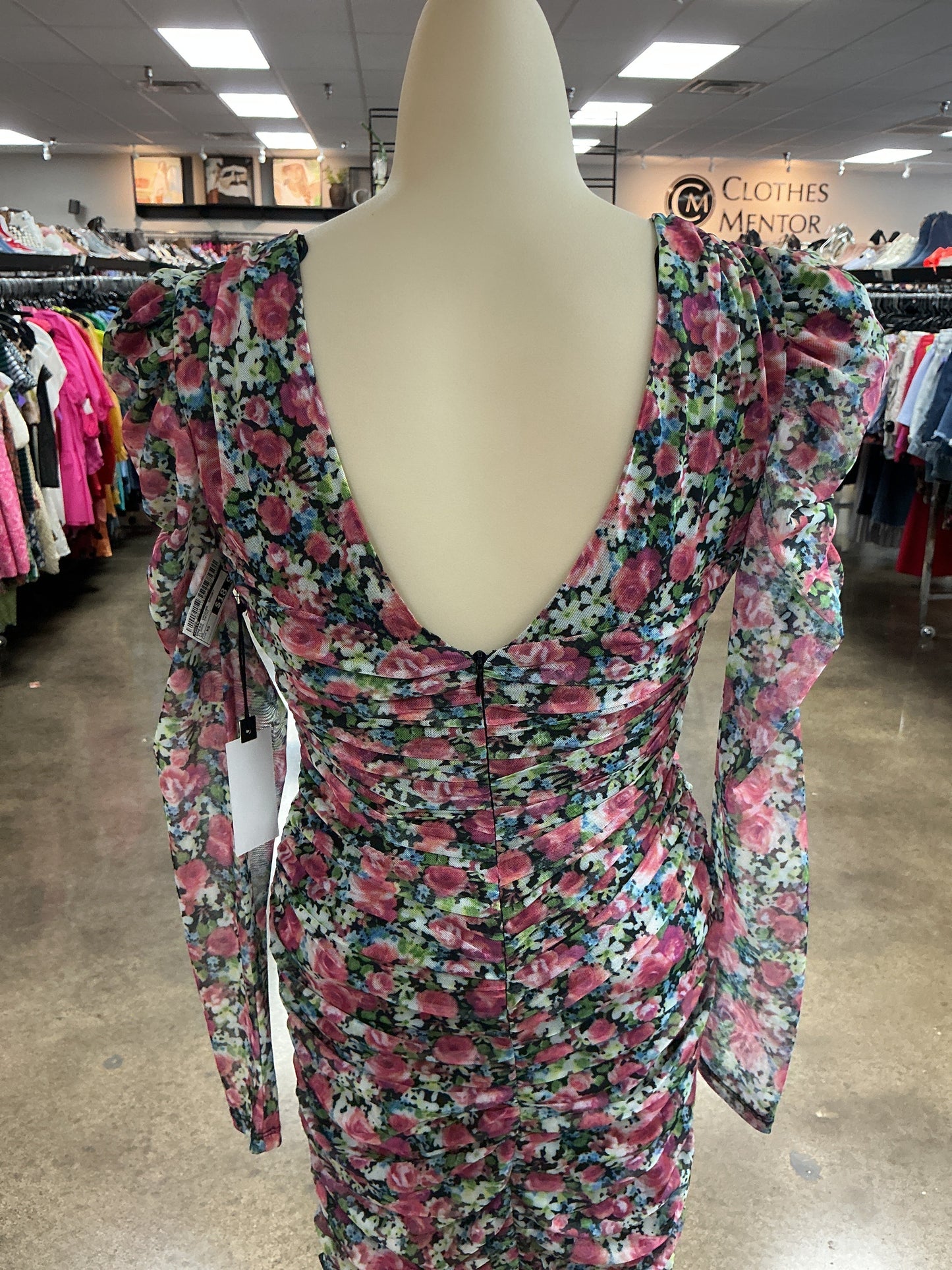 Dress Casual Short By Astr In Floral Print, Size:Xs
