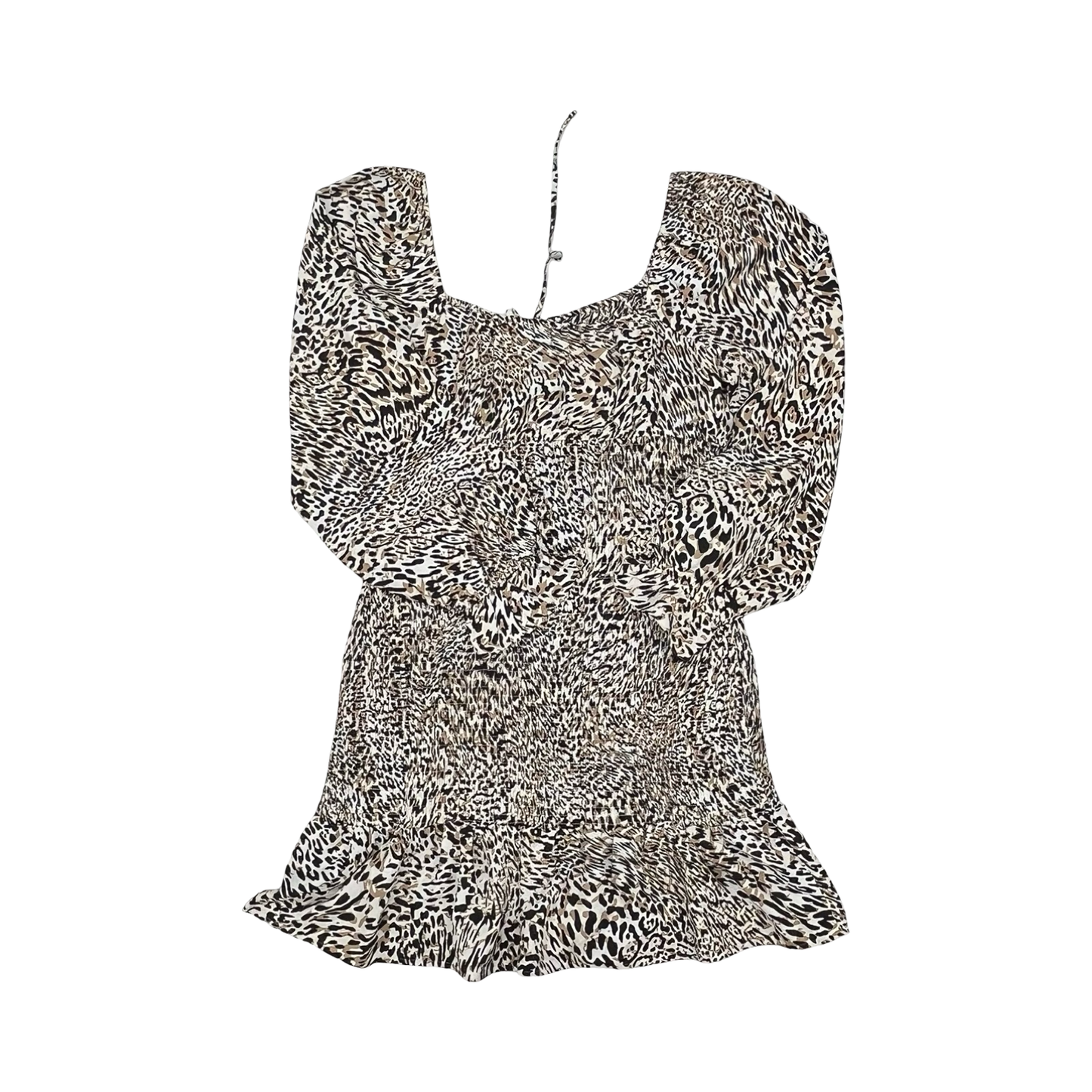 Dress Party Short By Express In Animal Print, Size:L