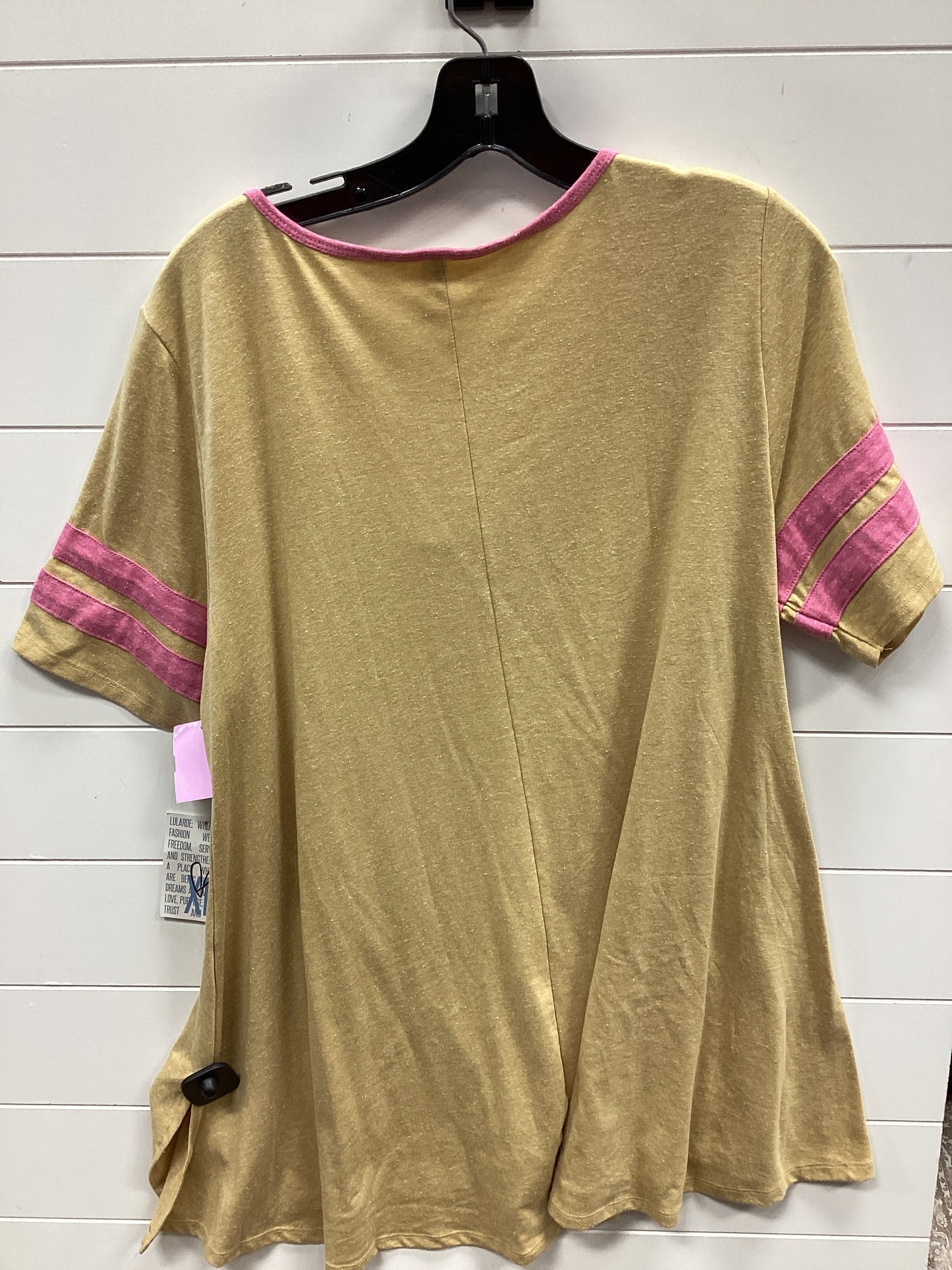 Top Ss By Lularoe In Yellow, Size:Xl